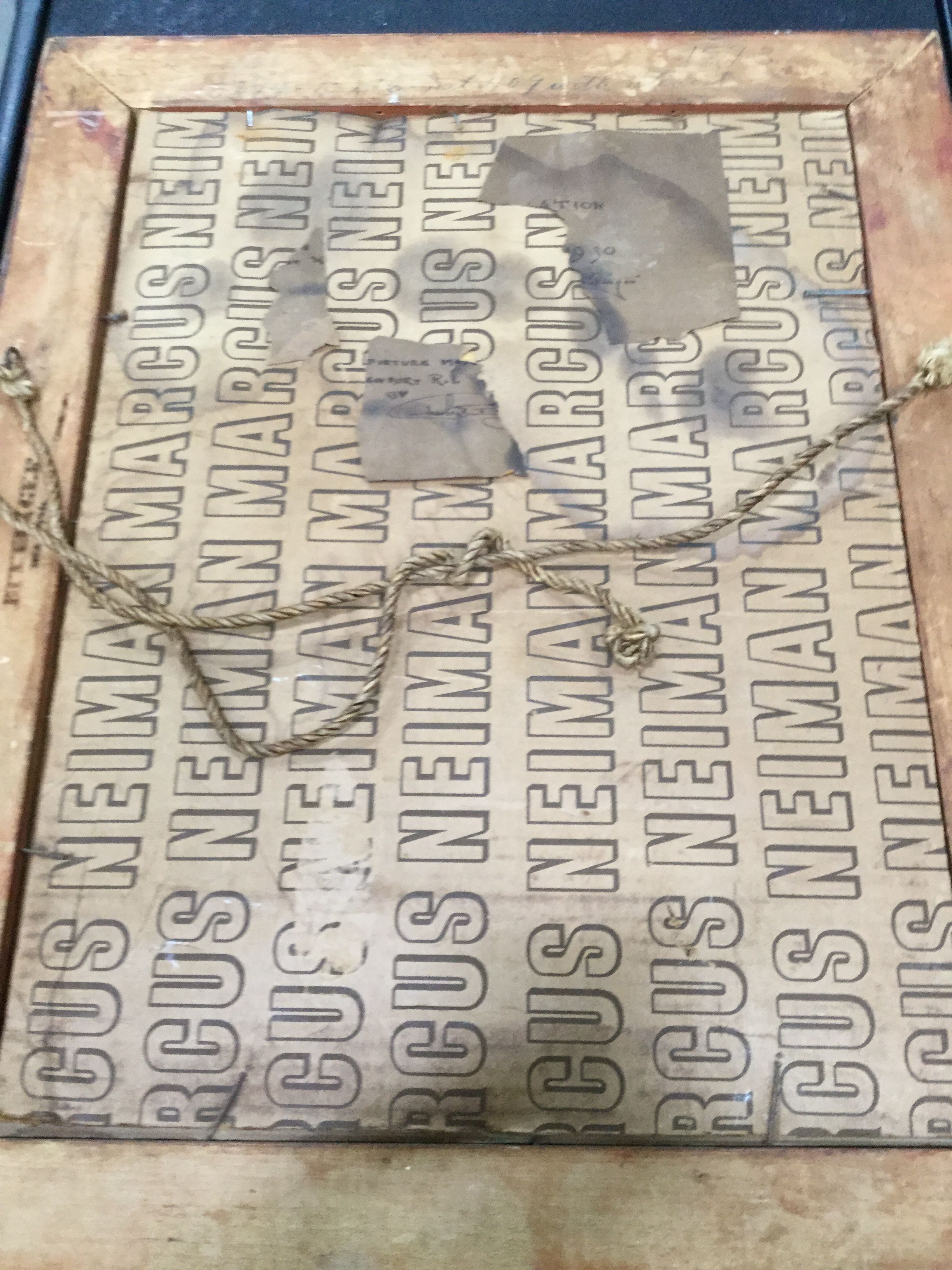 Charles Bittinger Oil Painting "U.S.S. Constellation," 1930