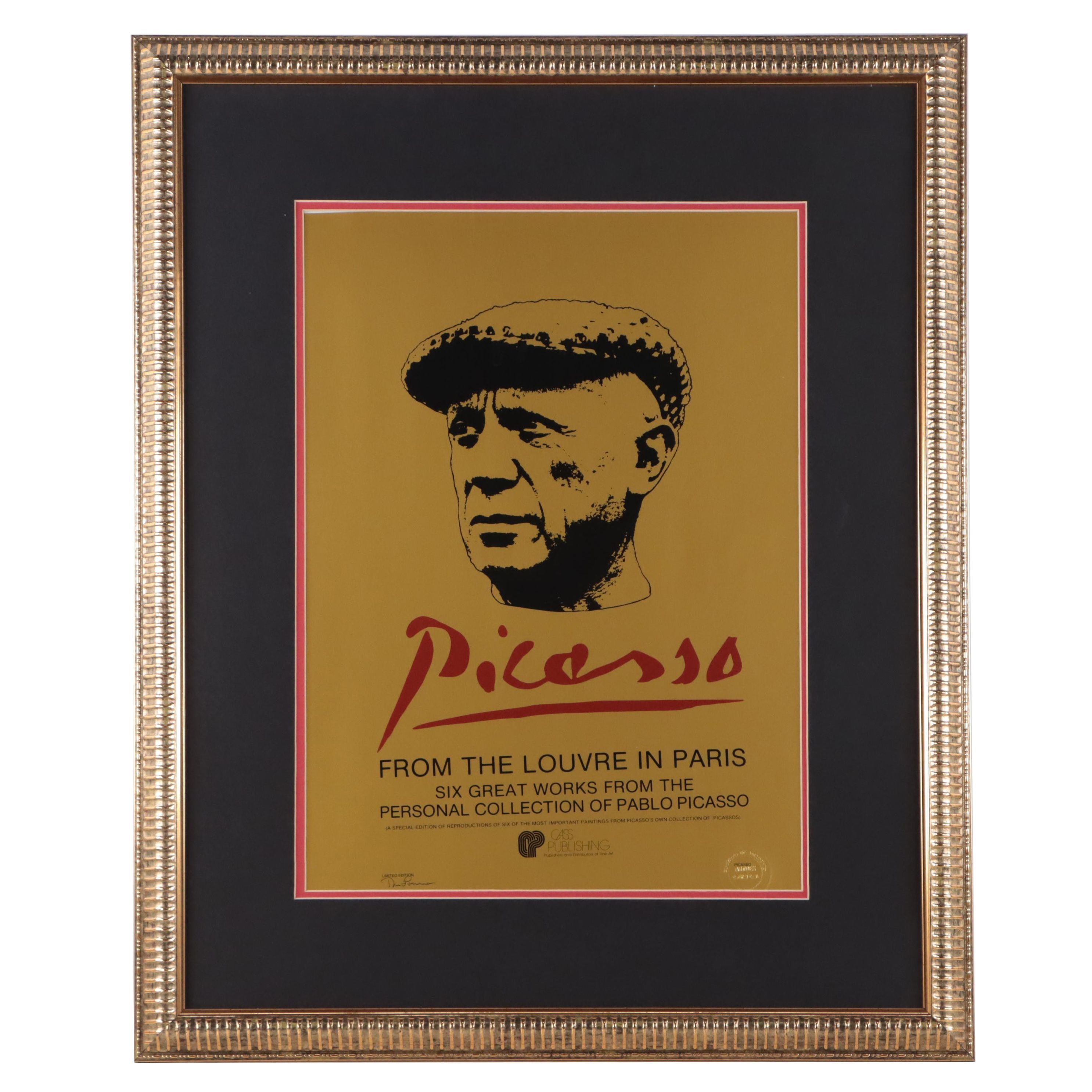 Artdex Limited Edition "Picasso: From the Louvre in Paris" Poster
