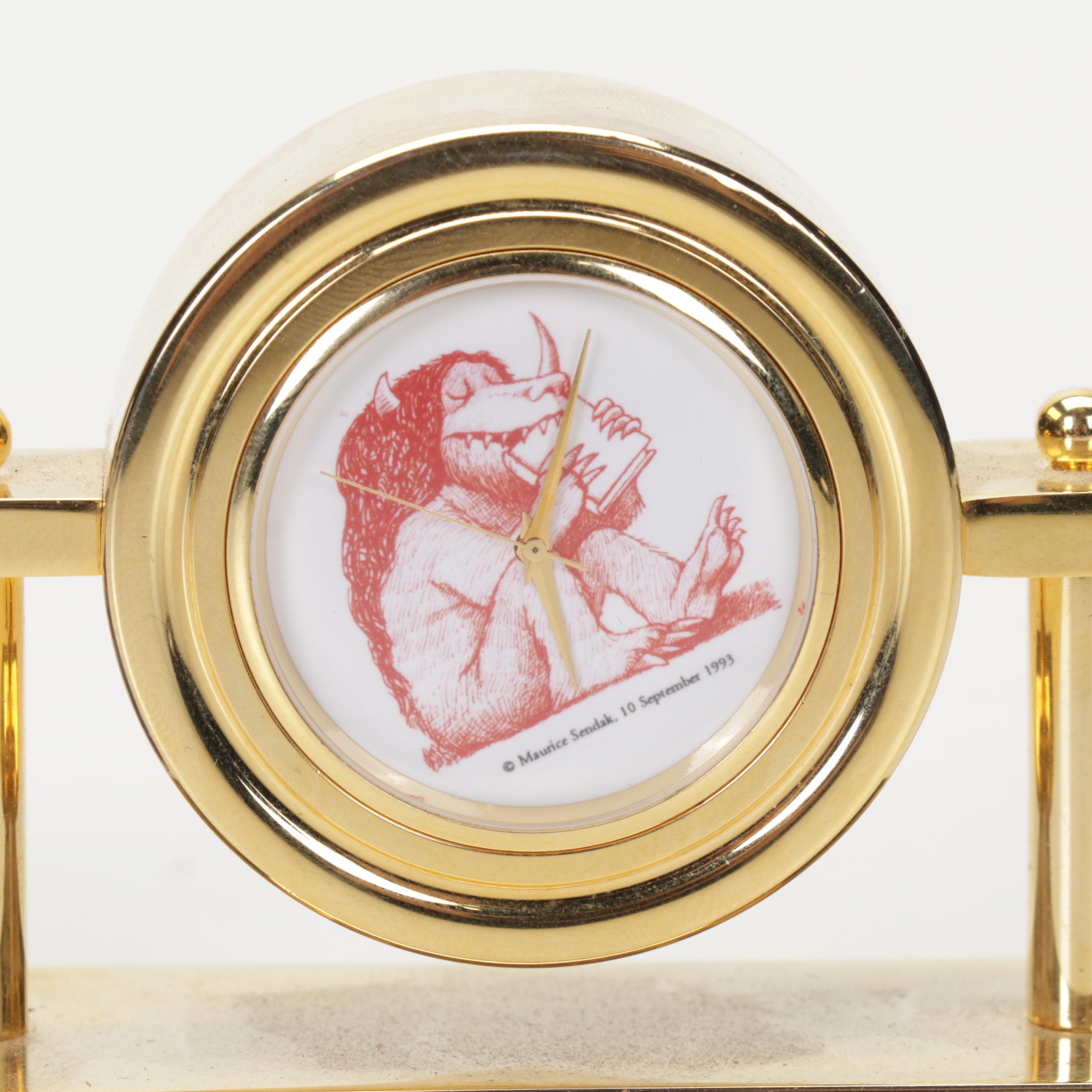 Miniature Clocks Feat. Galway Crystal, Maurice Sendak Themed Art, and More