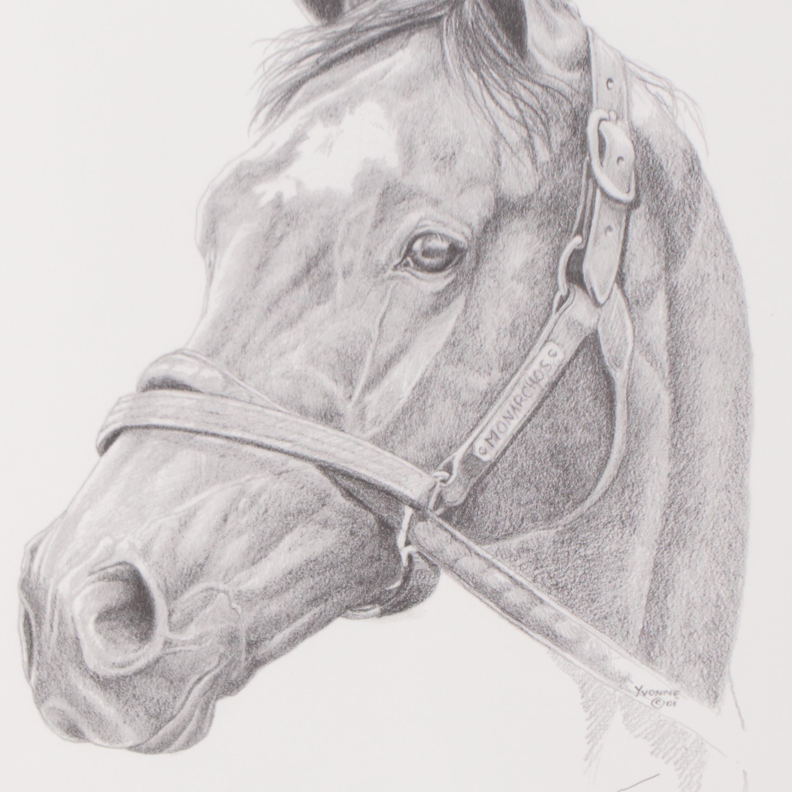 Halftones Including Yvonne Todd and Kentucky Derby Winners