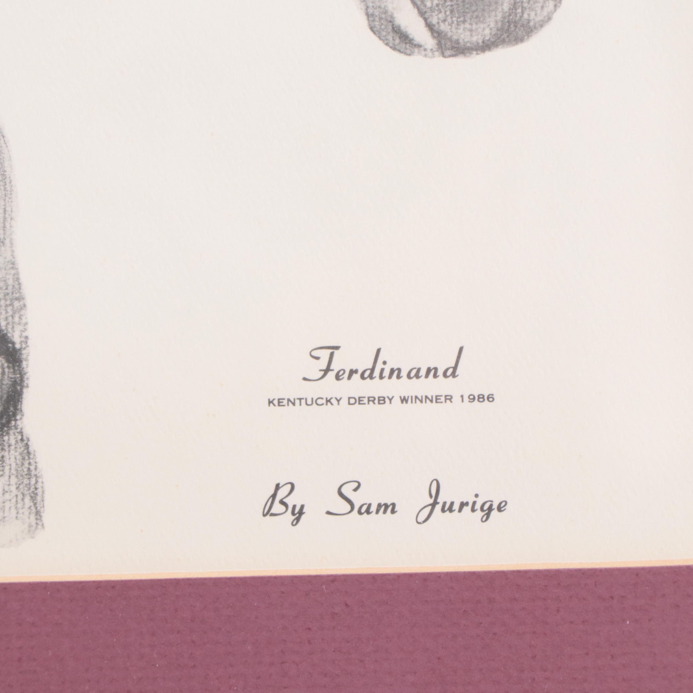 Halftones Including Yvonne Todd and Kentucky Derby Winners