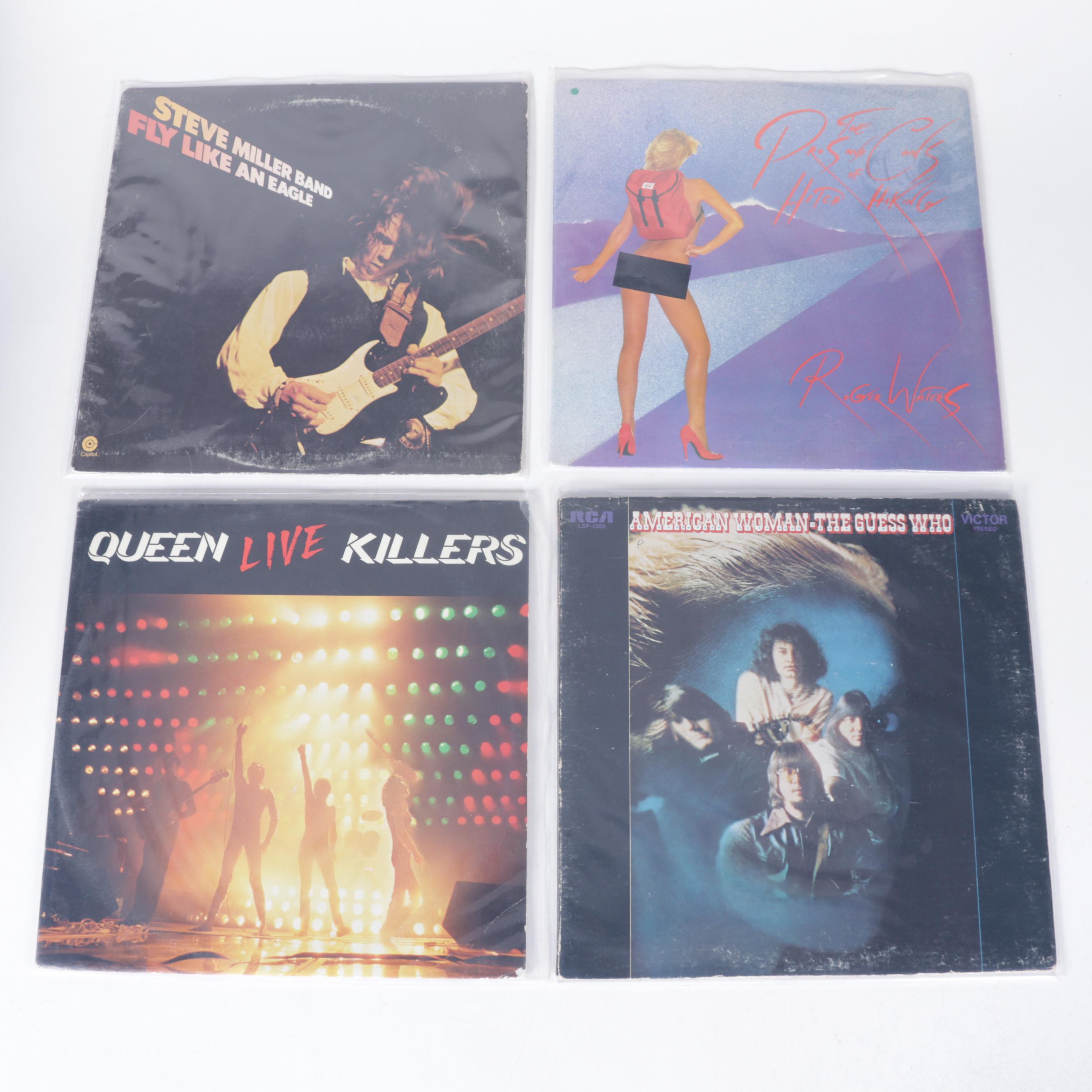 60s, 70s, and 80s Classic Rock Vinyl Records