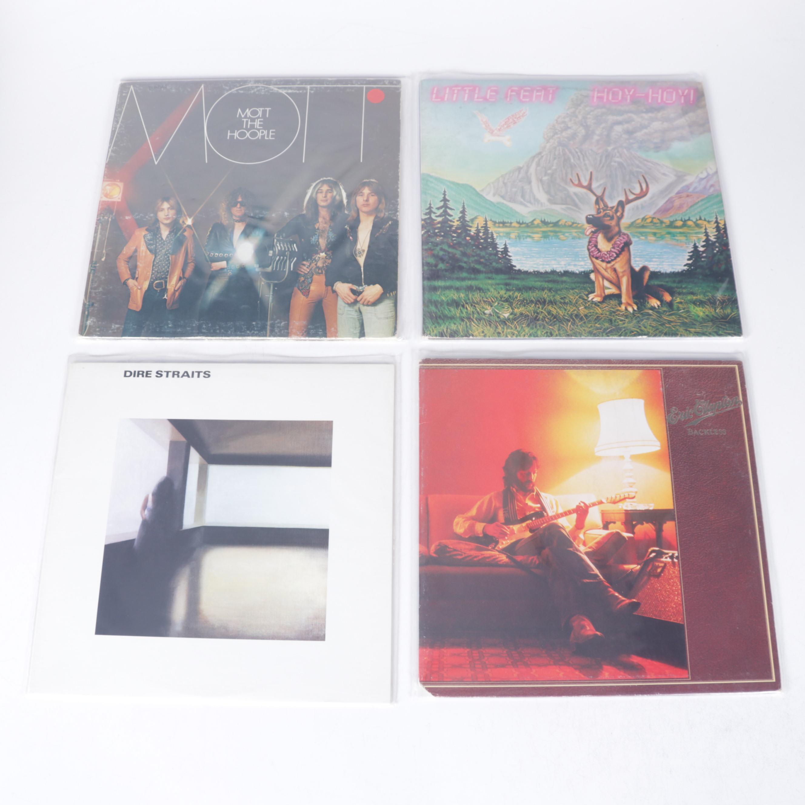 60s, 70s, and 80s Classic Rock Vinyl Records