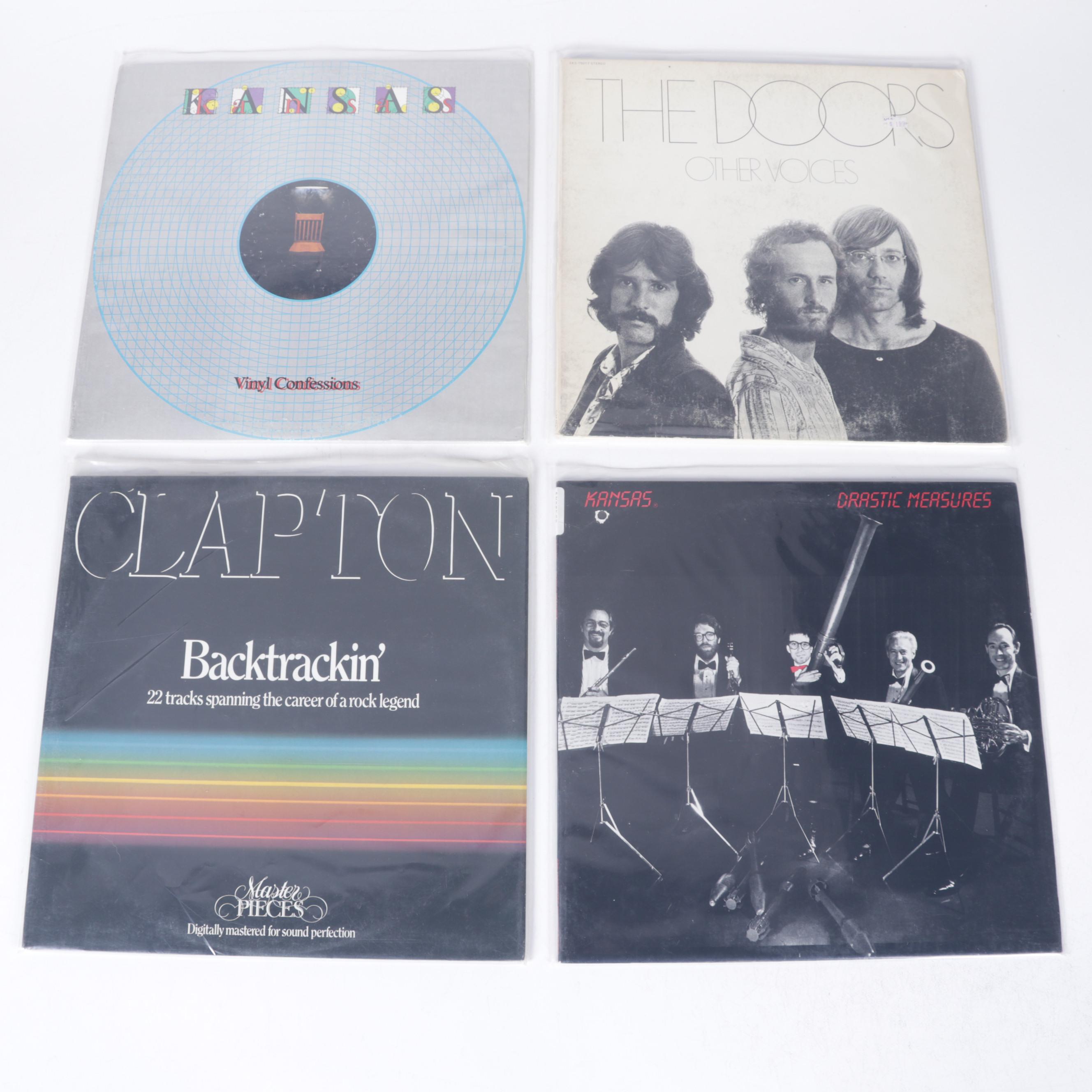 60s, 70s, and 80s Classic Rock Vinyl Records