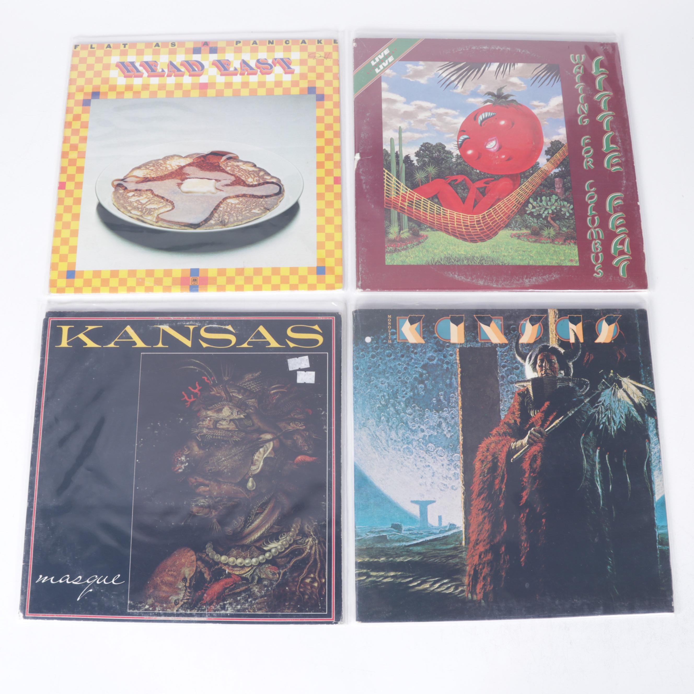 60s, 70s, and 80s Classic Rock Vinyl Records