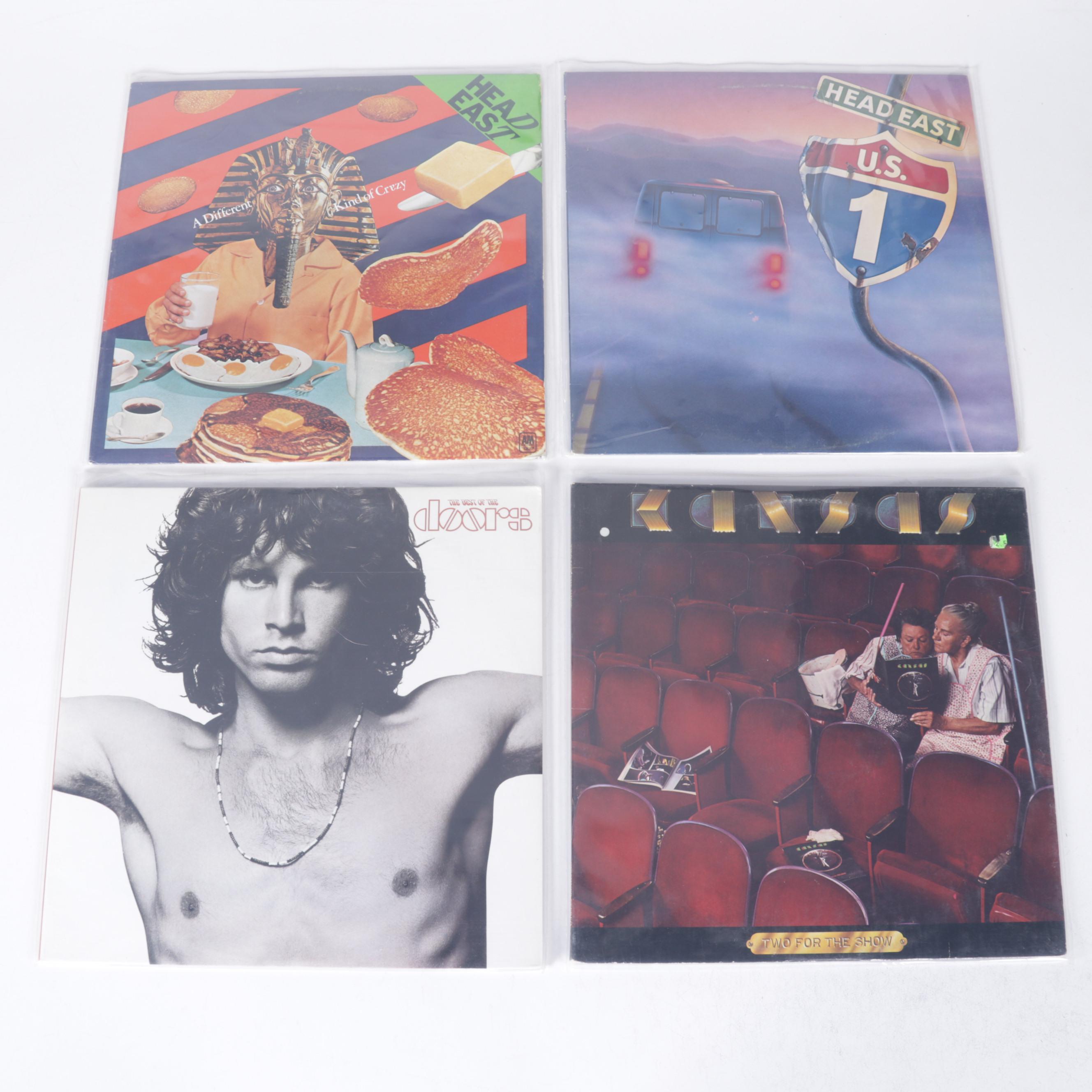 60s, 70s, and 80s Classic Rock Vinyl Records