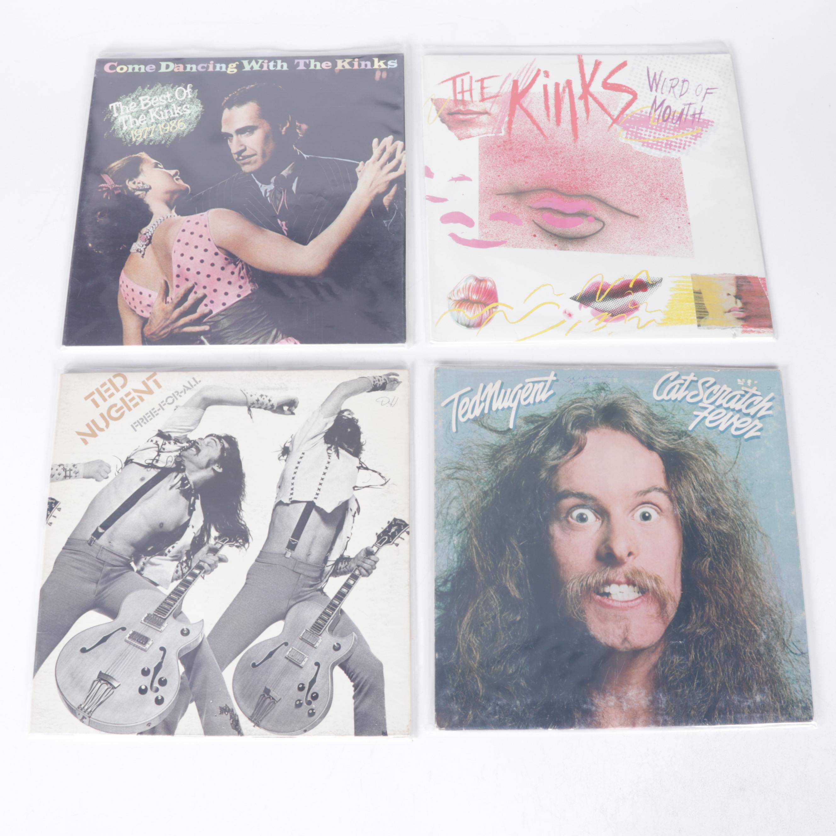 60s, 70s, and 80s Classic Rock Vinyl Records