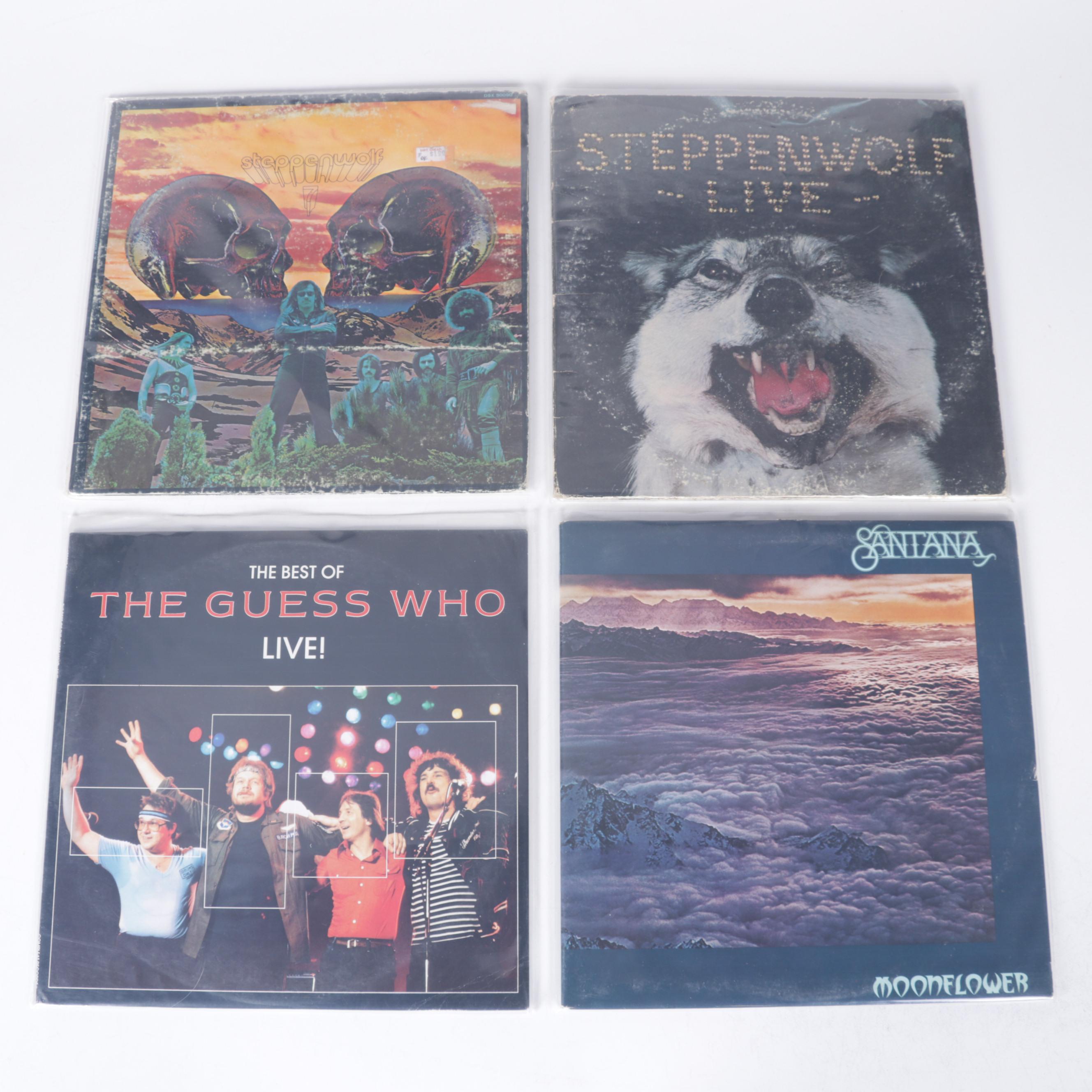 60s, 70s, and 80s Classic Rock Vinyl Records