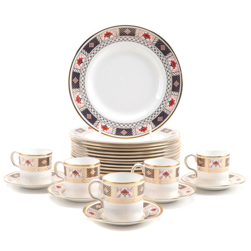 Royal Crown Derby "Derby Border" Bone China Dinnerware