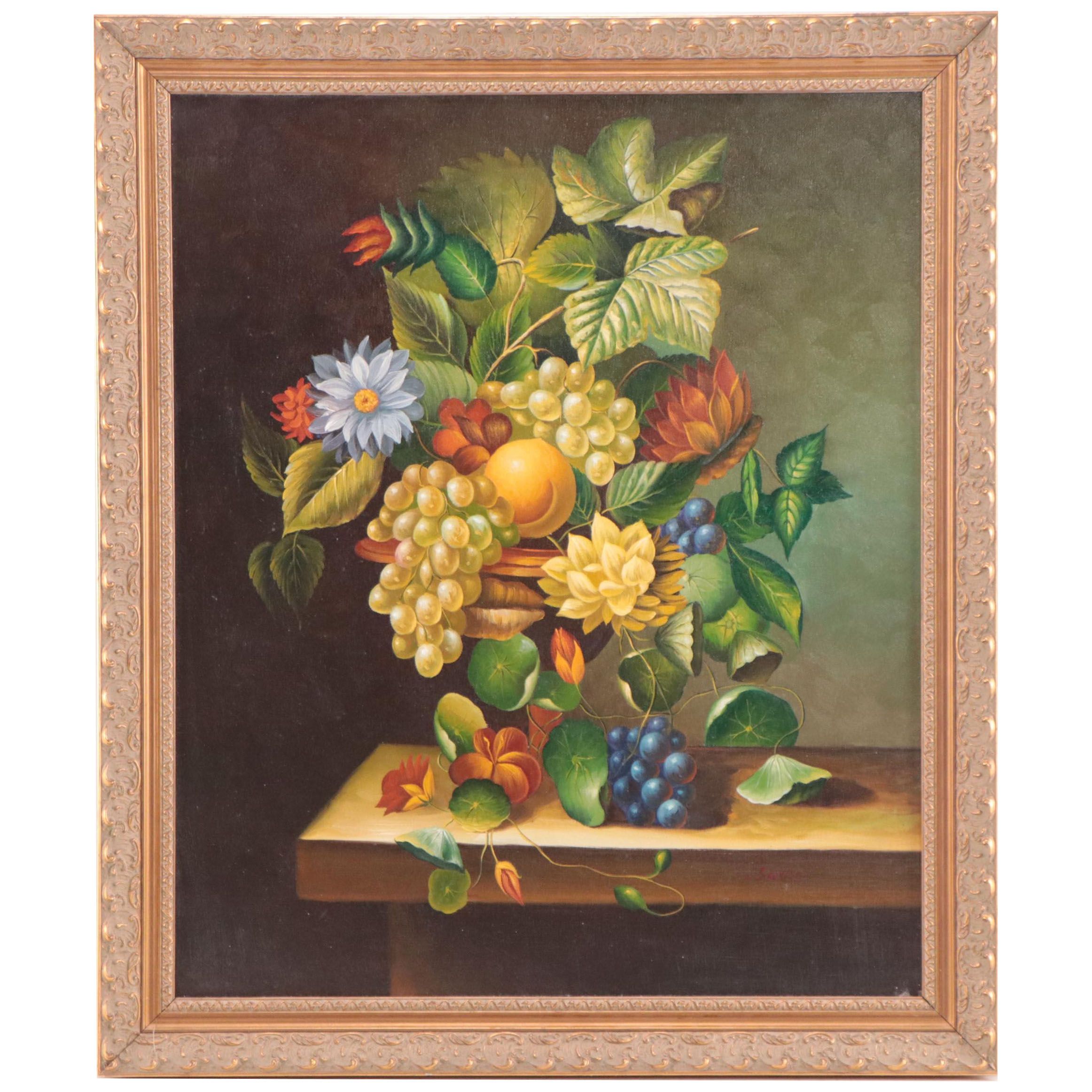 Oil Painting of Still Life