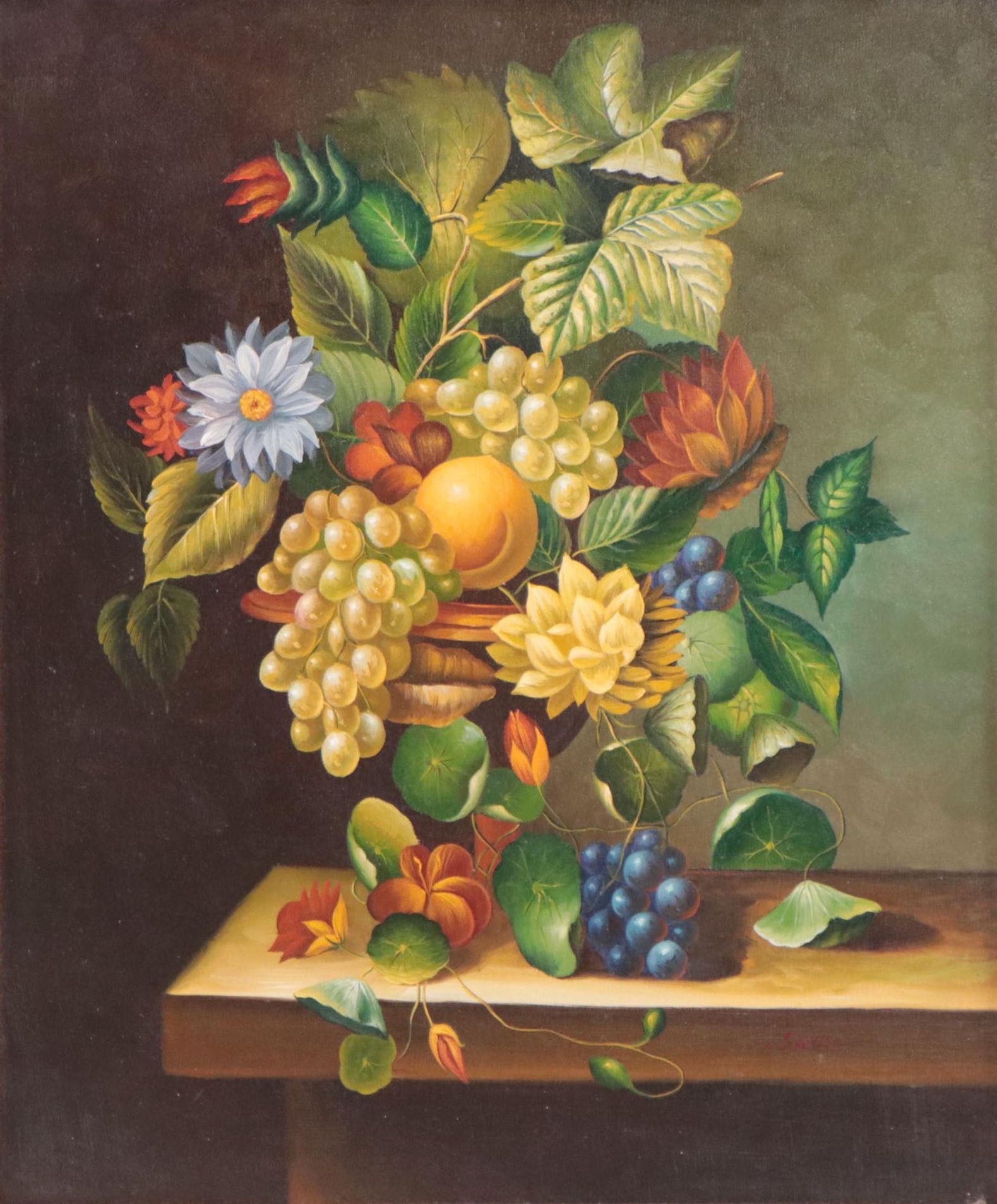 Oil Painting of Still Life