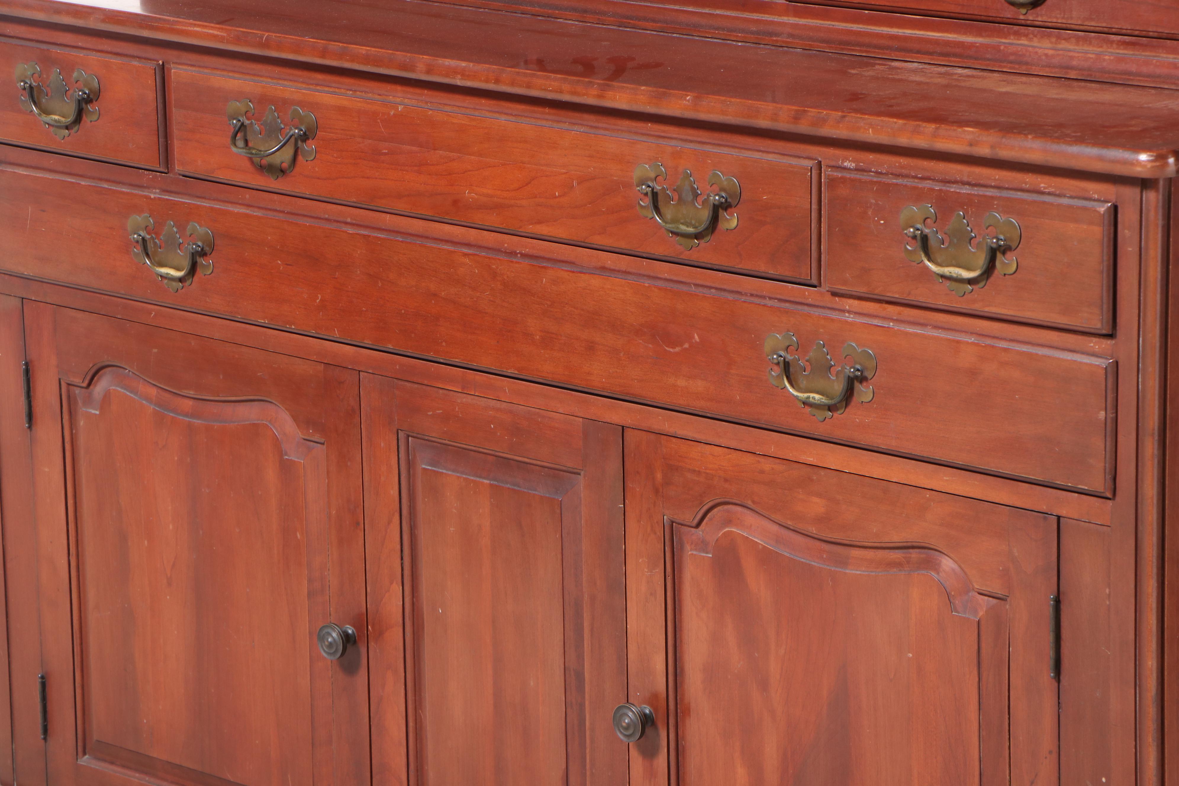 Willett "Wildwood Cherry" American Colonial Style China Cabinet