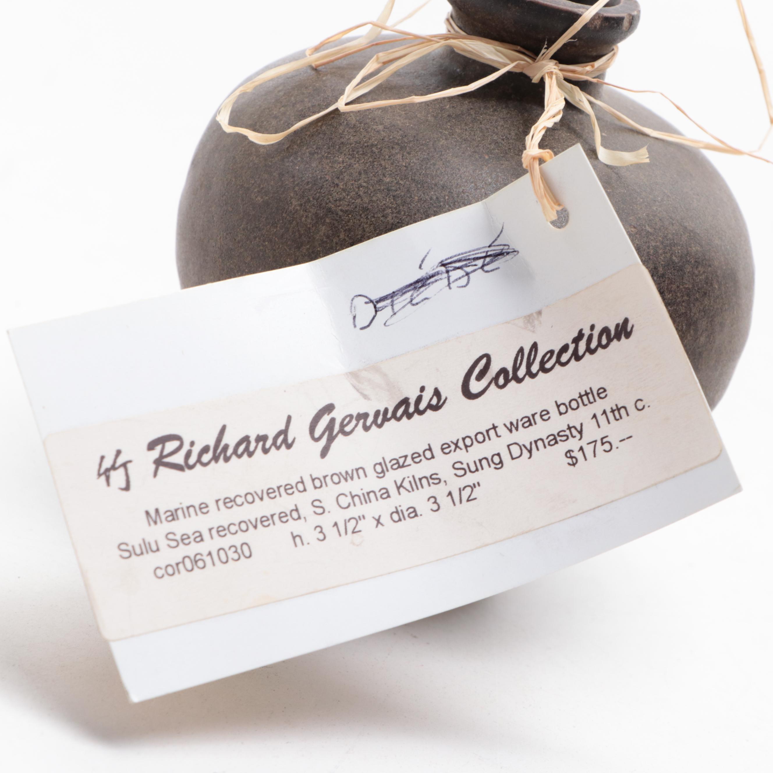 Chinese Glazed Stoneware Jarlets, Probably Song Dynasty