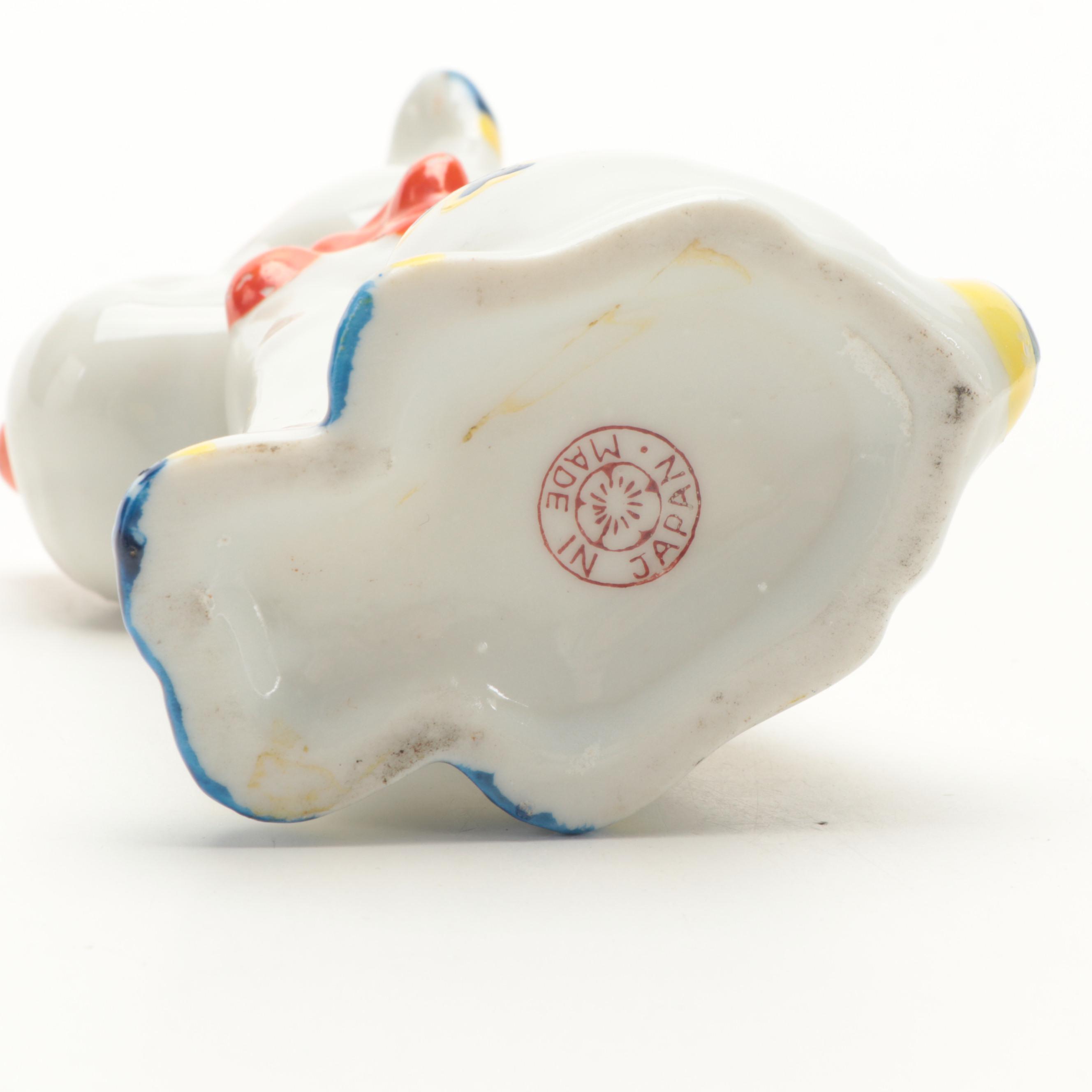 RCA Victor Nipper Ceramic Salt and Pepper Shakers with Other Dog Figurines