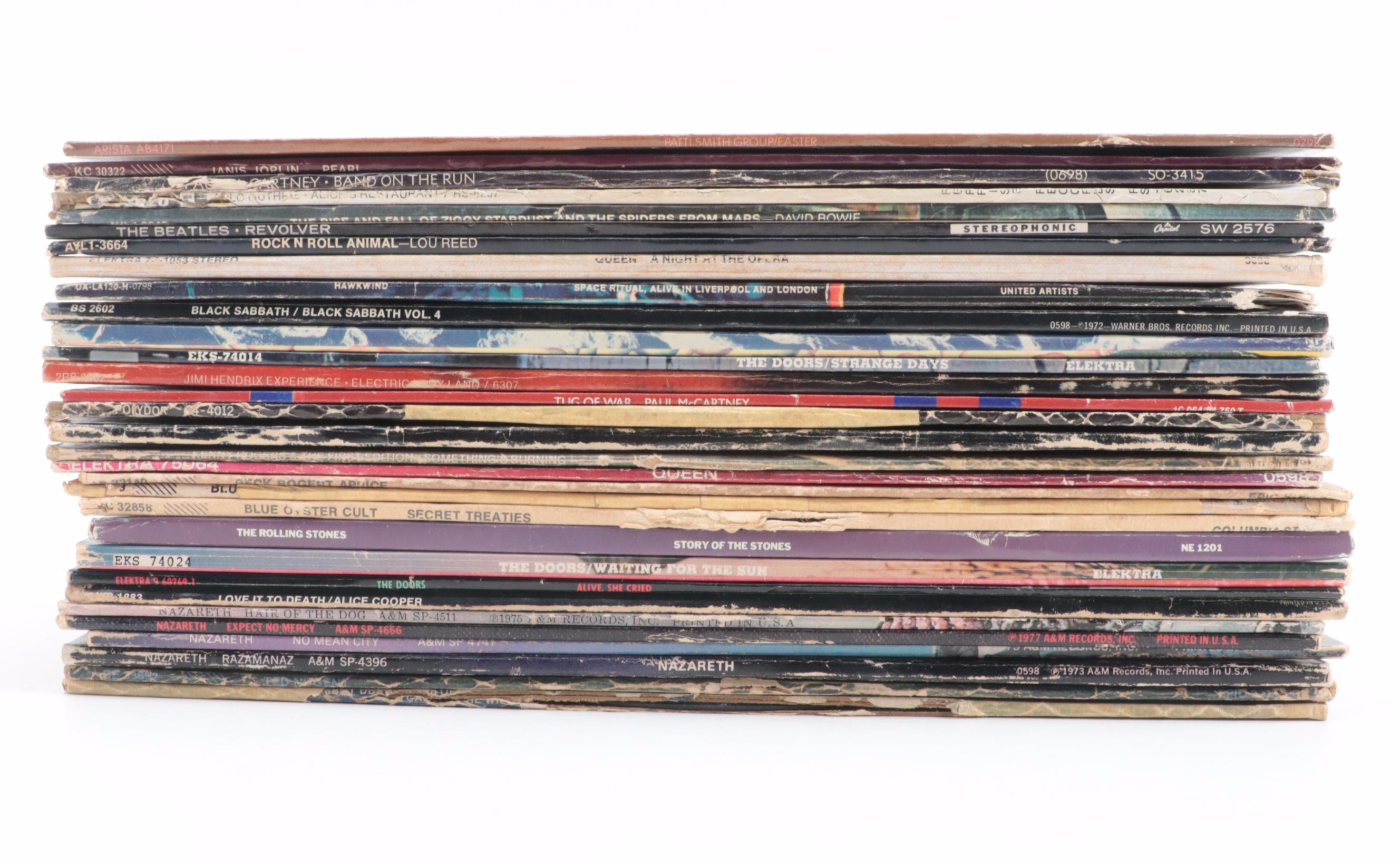 Patti Smith Group, Janis Joplin, Jimi Hendrix, More Rock and Pop Records