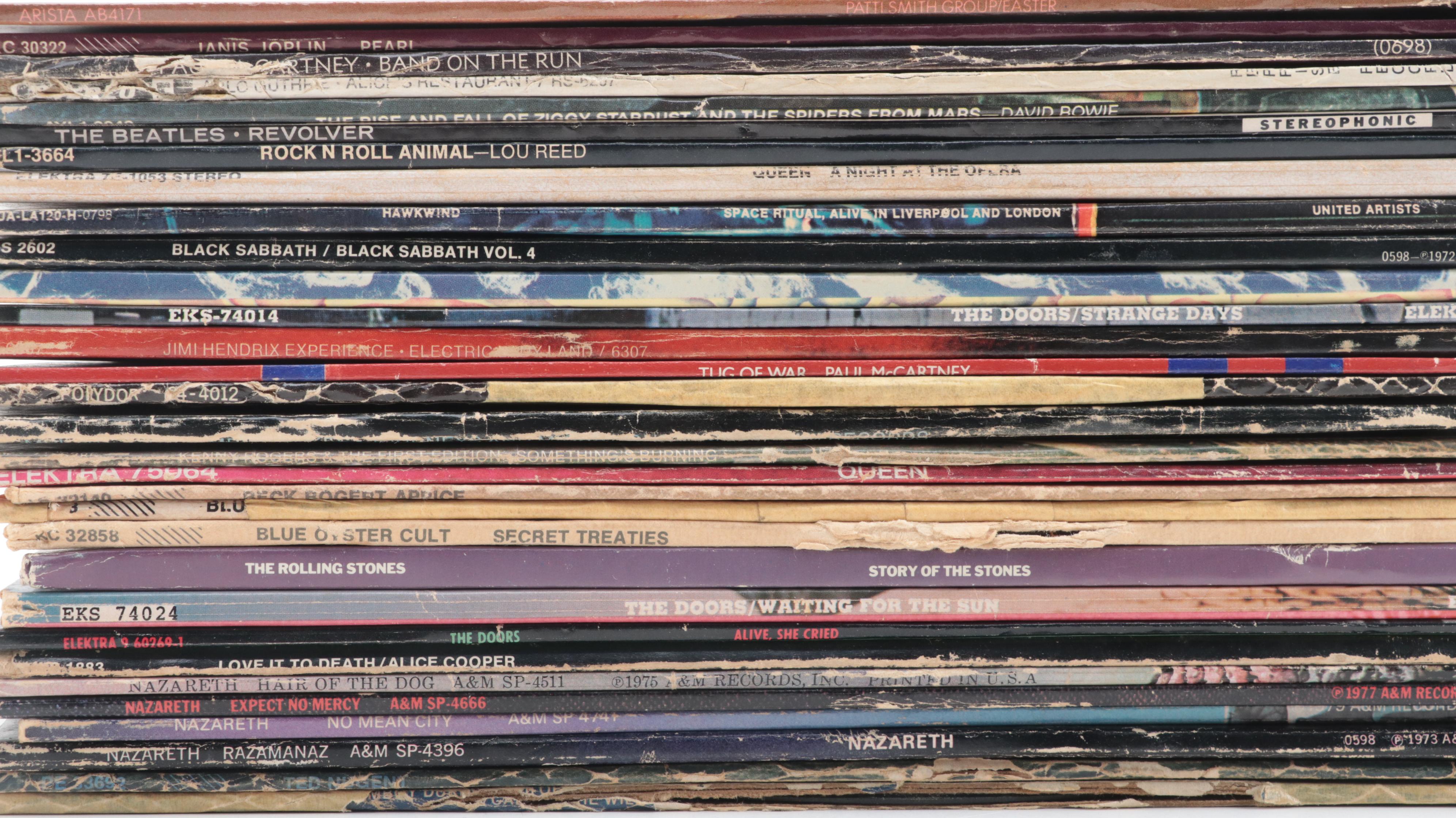 Patti Smith Group, Janis Joplin, Jimi Hendrix, More Rock and Pop Records