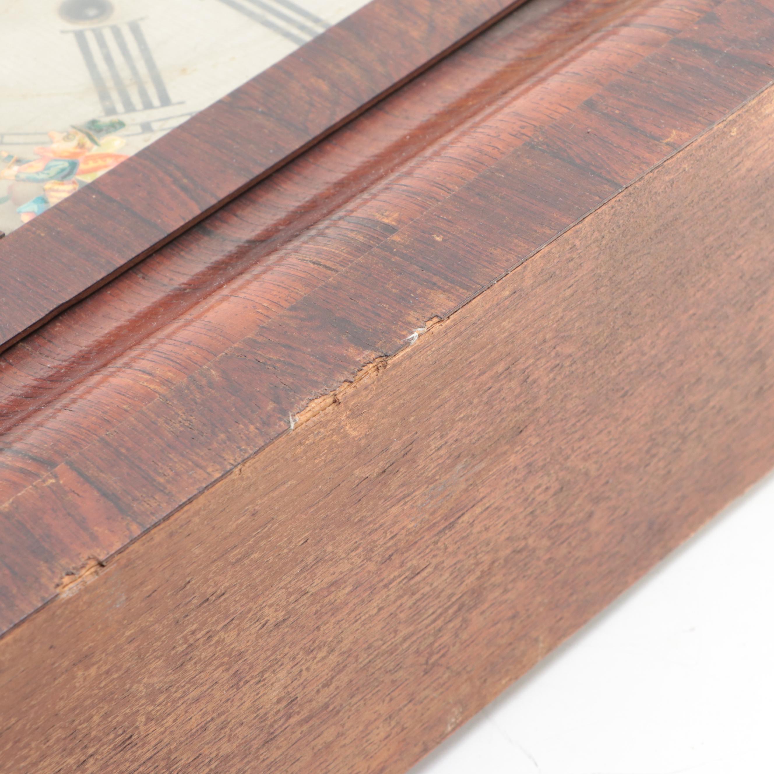 William L. Gilbert Mahogany Eight Day Ogee Clock, 1875