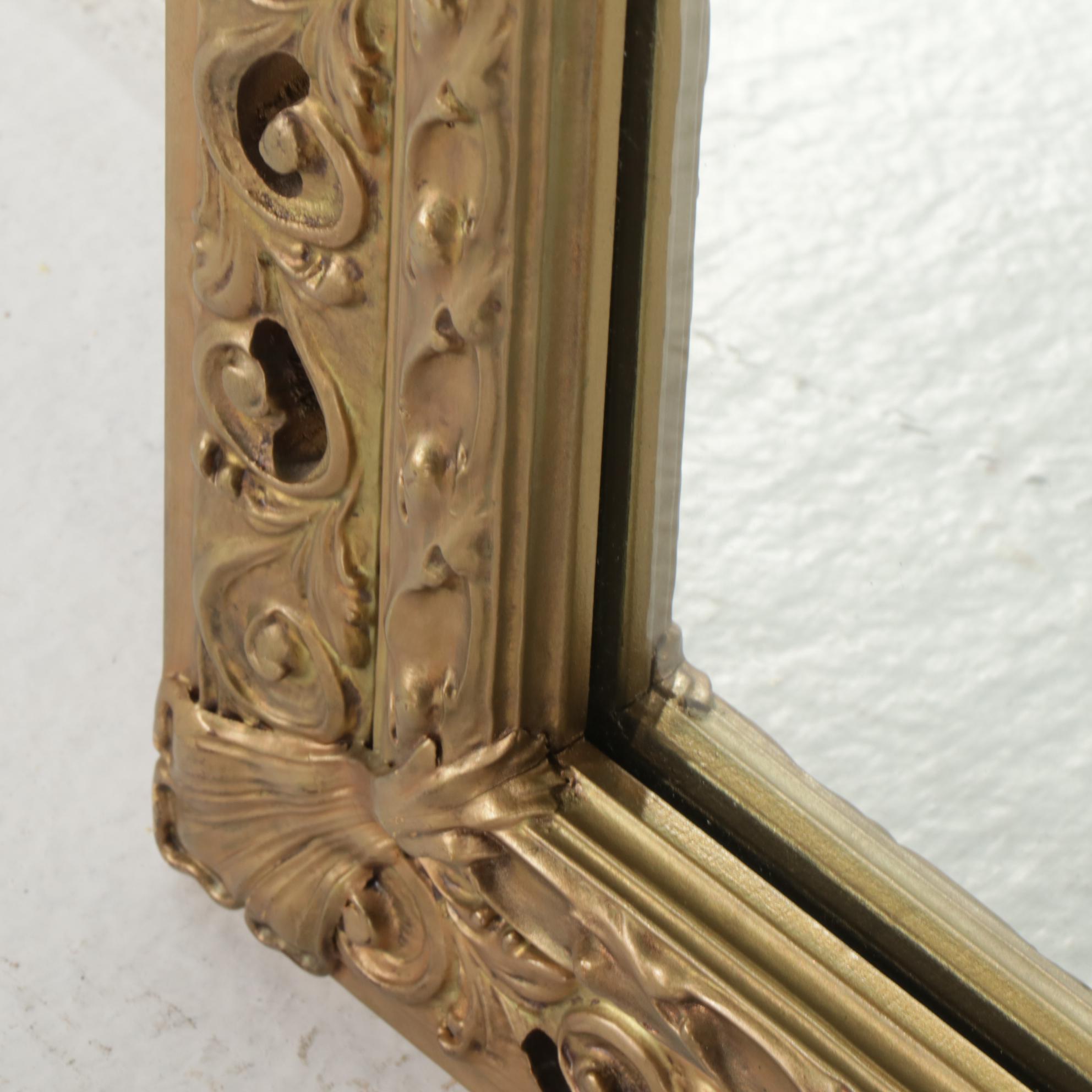 Giltwood and Composite Framed Wall Mirror