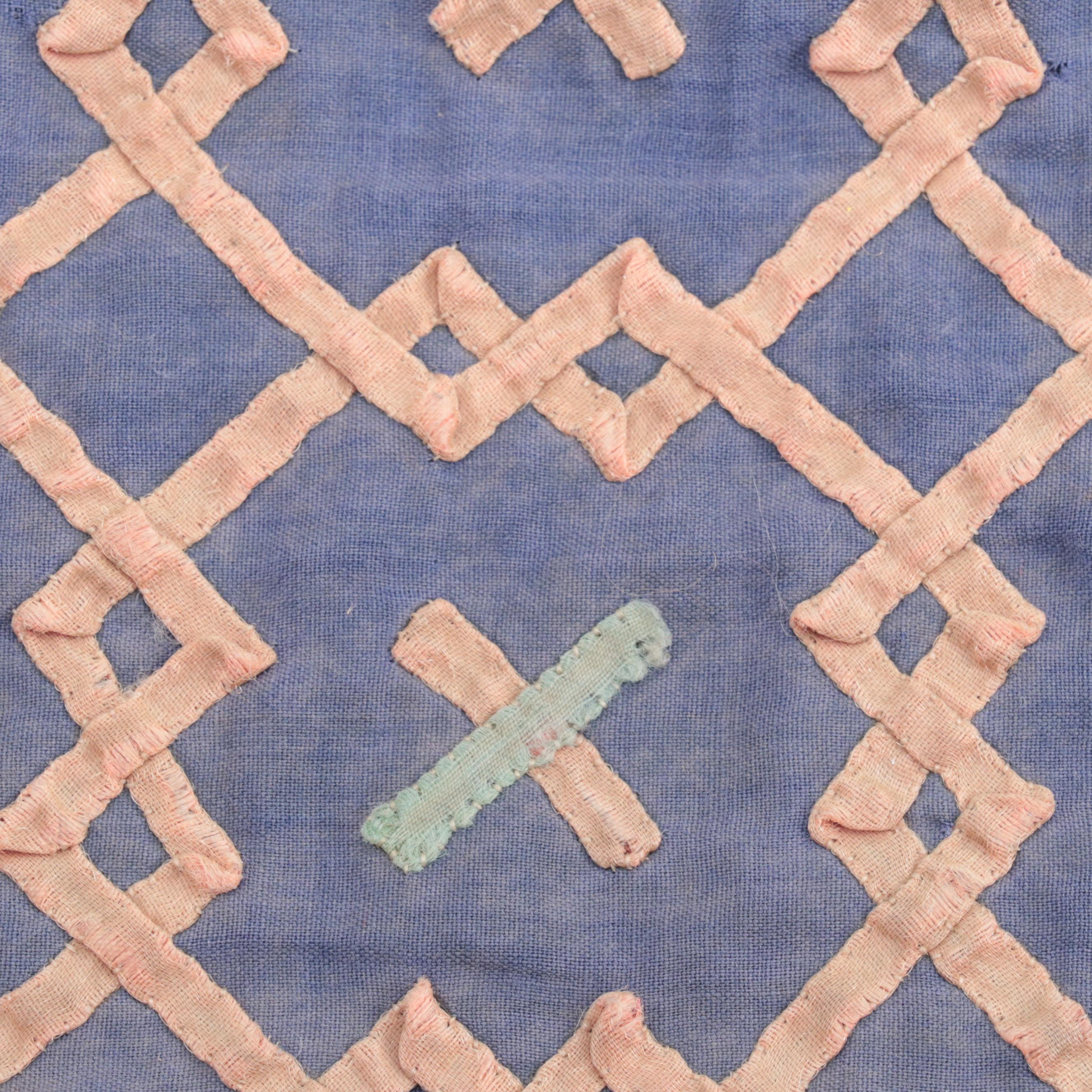 Laotian Hmong Hand Stitched and Applique Dai Nyia Baby Carriers