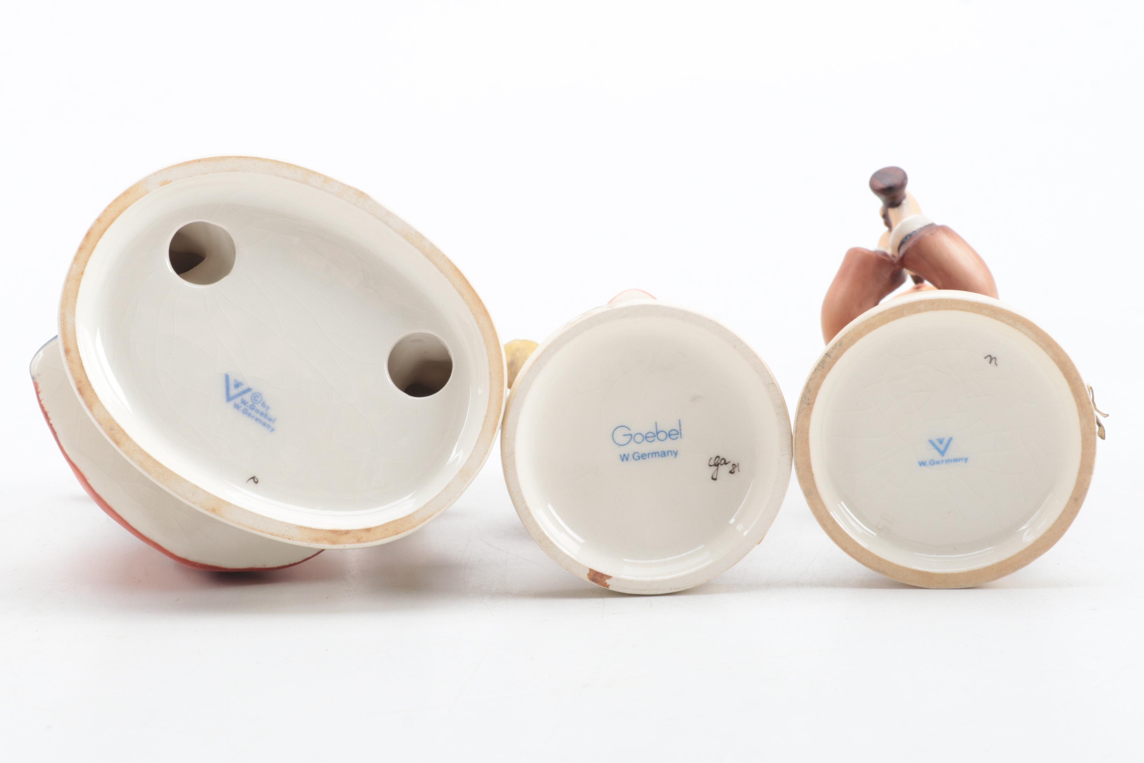 Goebel "Signs of Spring" and Other Hummel Porcelain Figurines