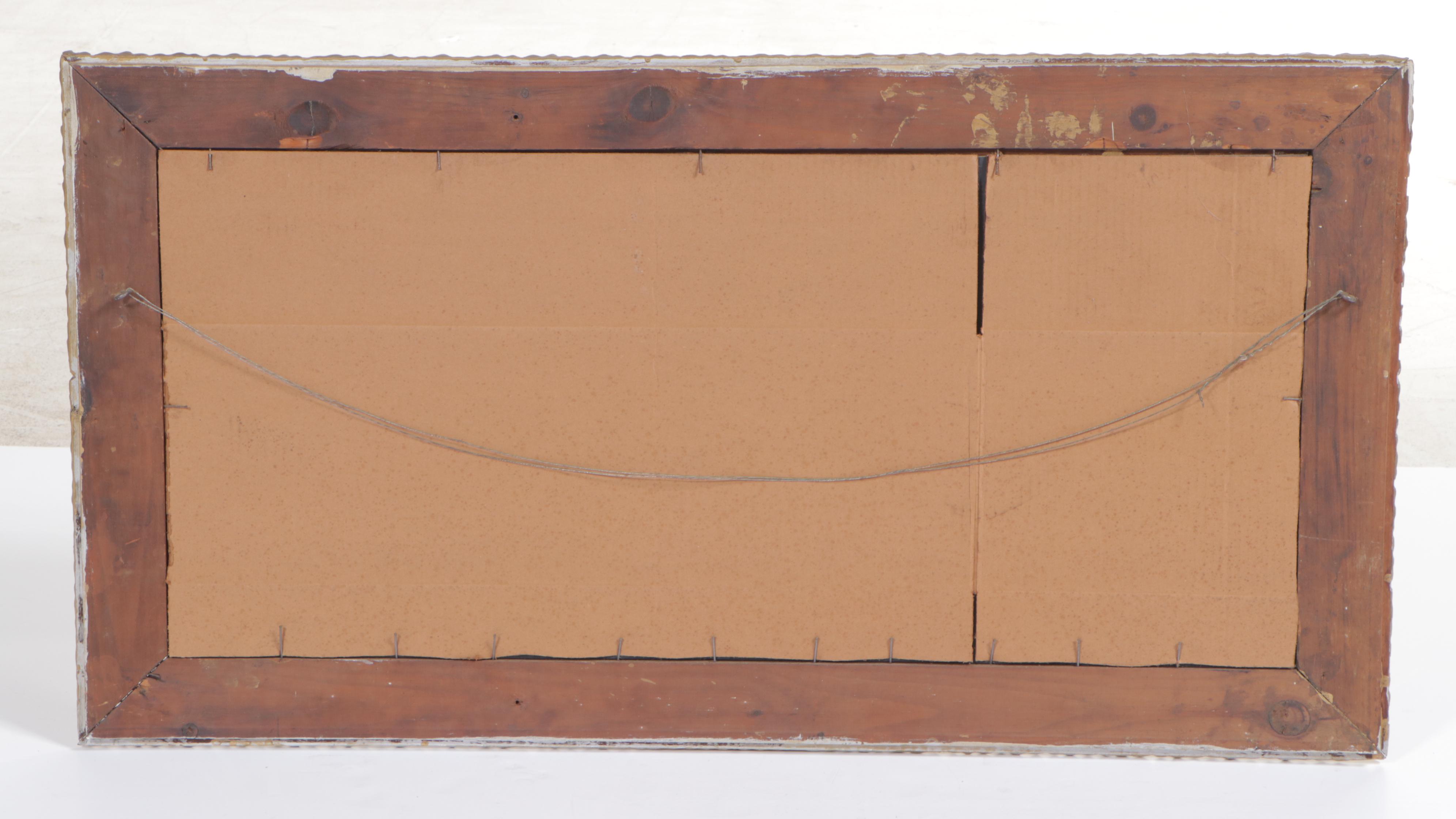 Late Victorian Giltwood and Composition Overmantel Mirror