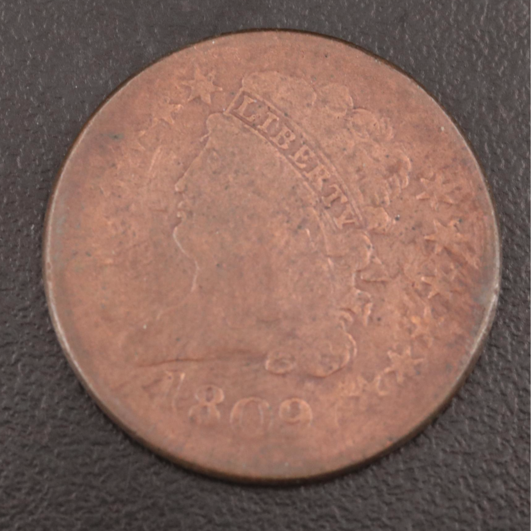 1809 Classic Head Half Cent