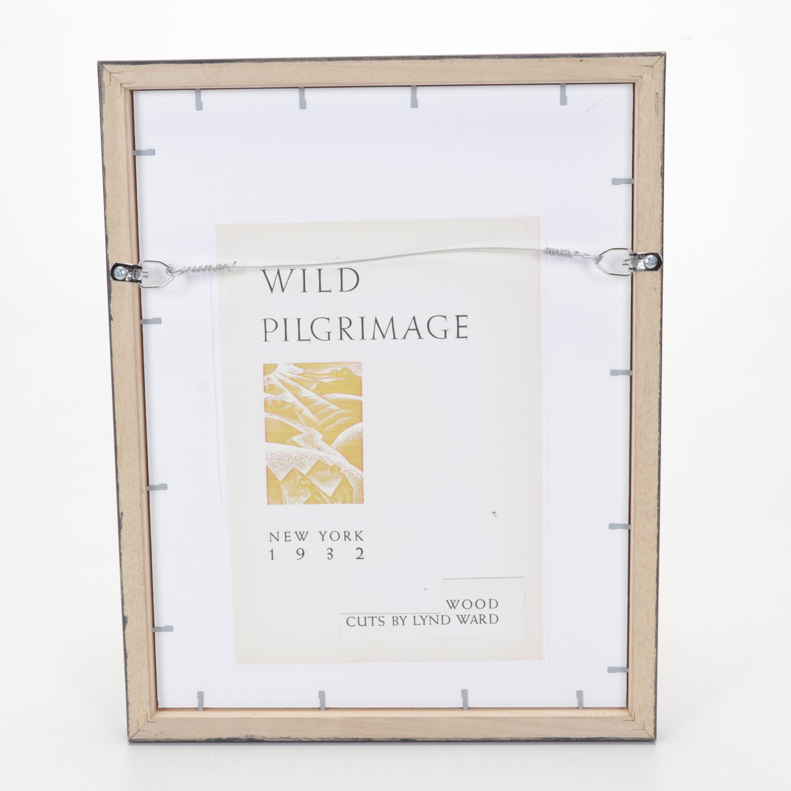 Lynd Ward Art Deco Woodcut From "Wild Pilgrimage," 1932