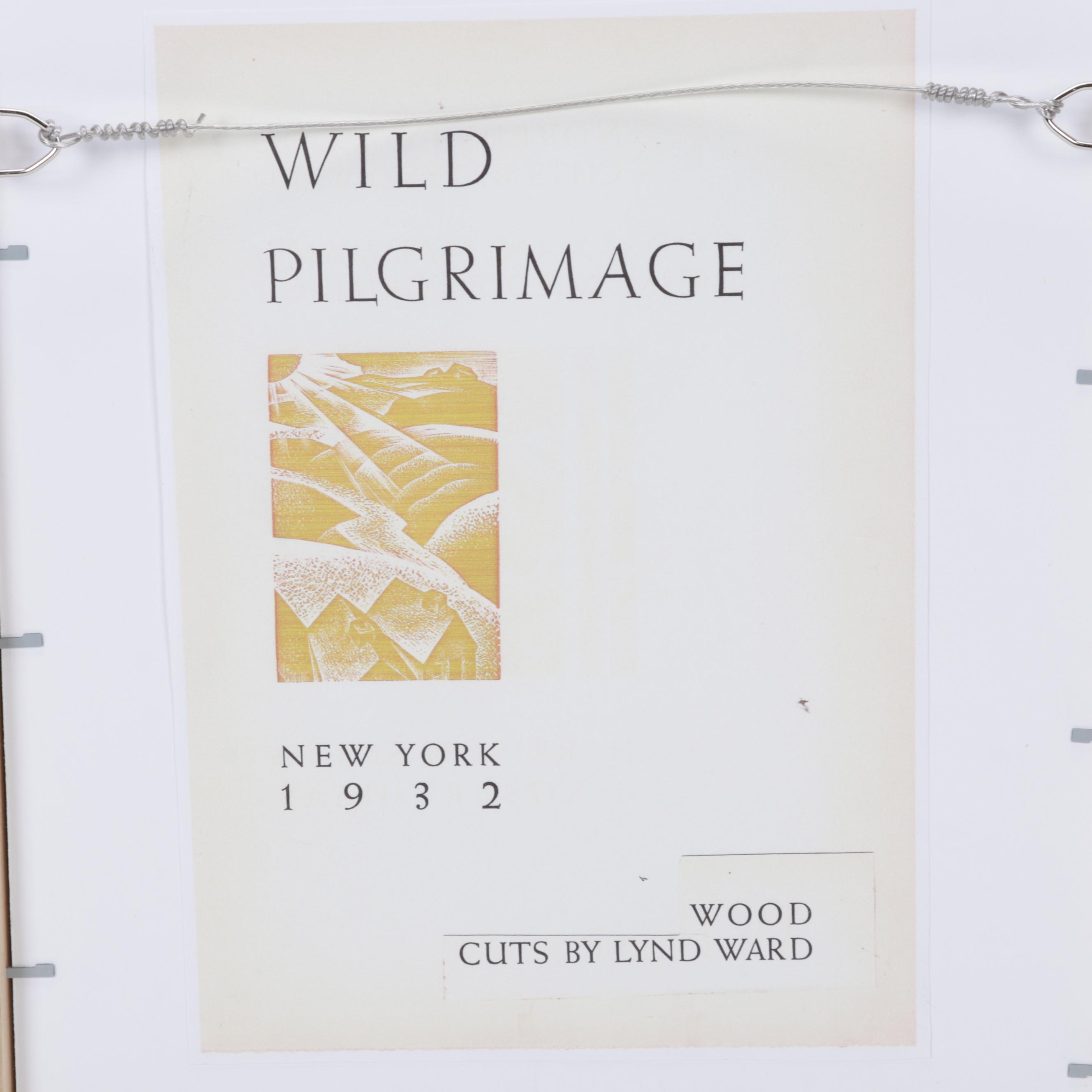 Lynd Ward Art Deco Woodcut From "Wild Pilgrimage," 1932