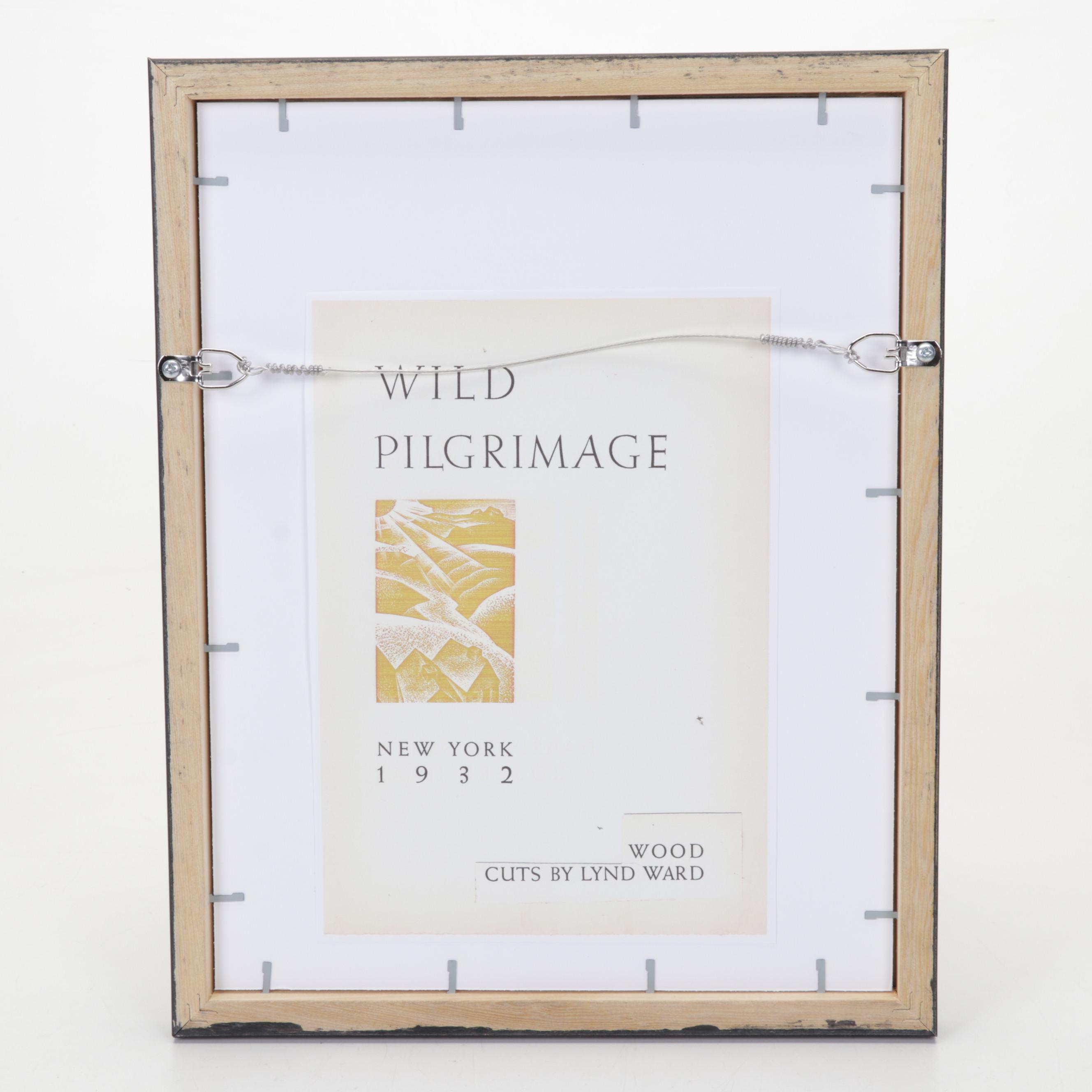 Lynd Ward Art Deco Woodcut From "Wild Pilgrimage," 1932