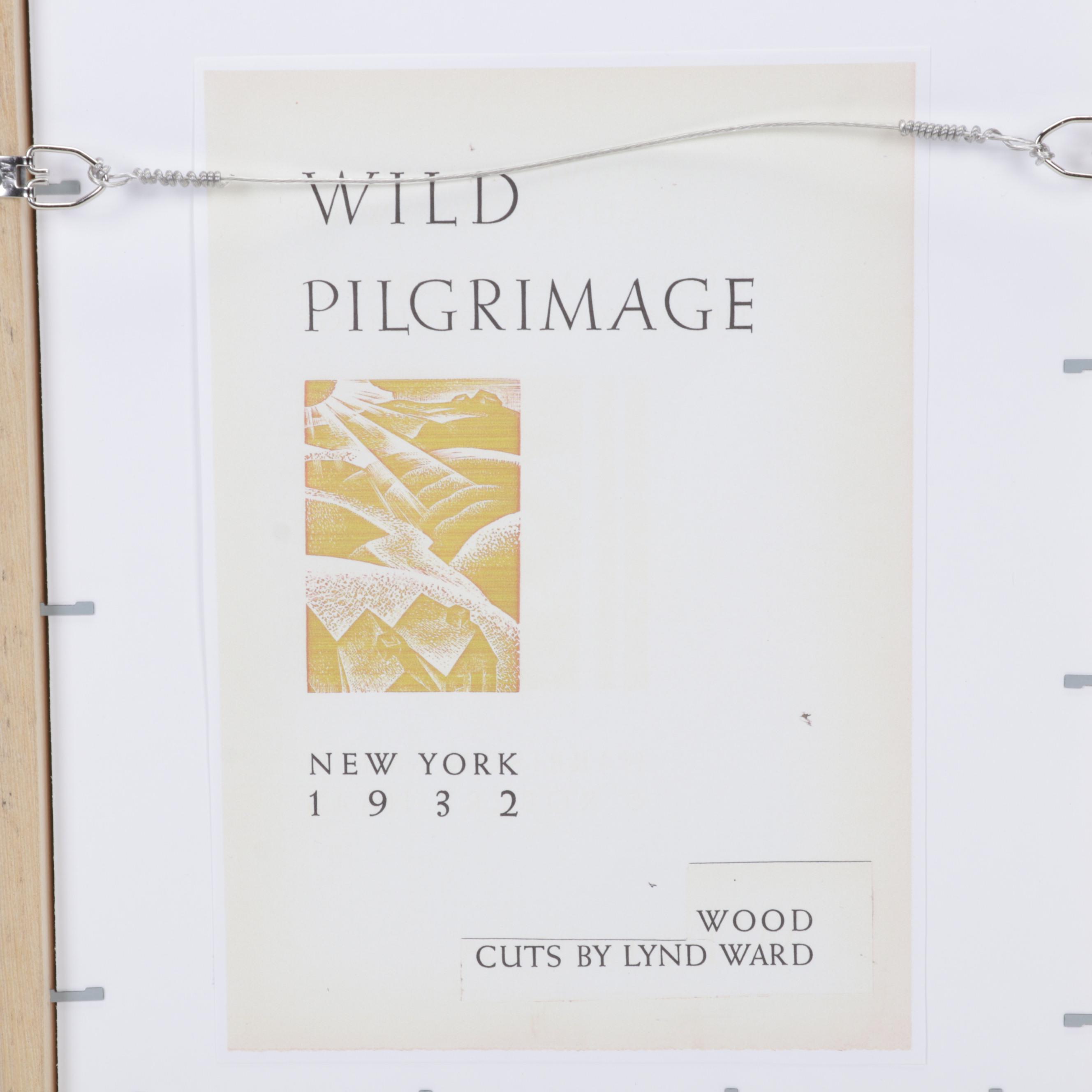 Lynd Ward Art Deco Woodcut From "Wild Pilgrimage," 1932