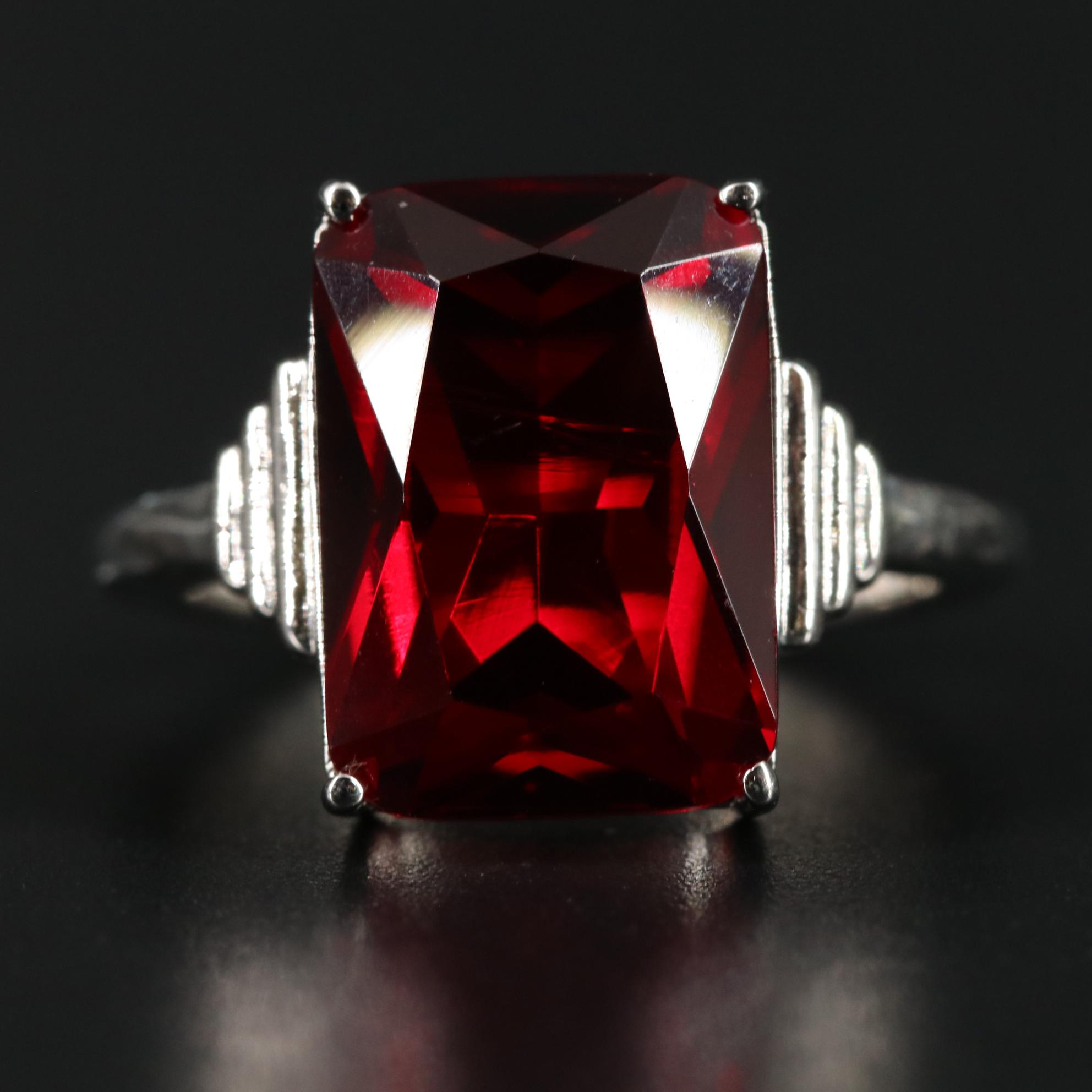 Sterling Ruby Ring