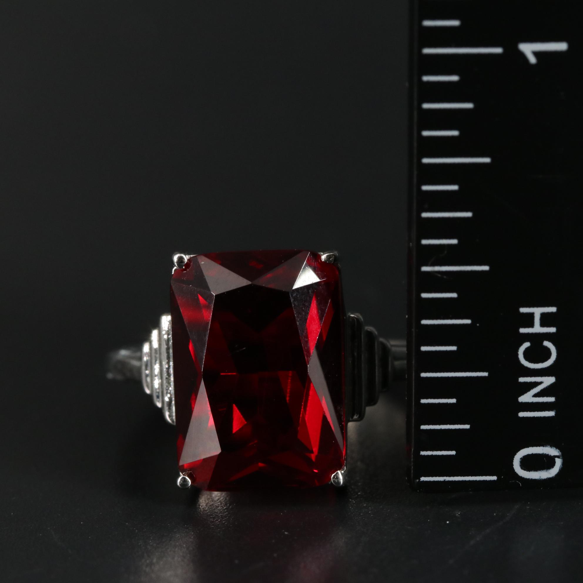Sterling Ruby Ring