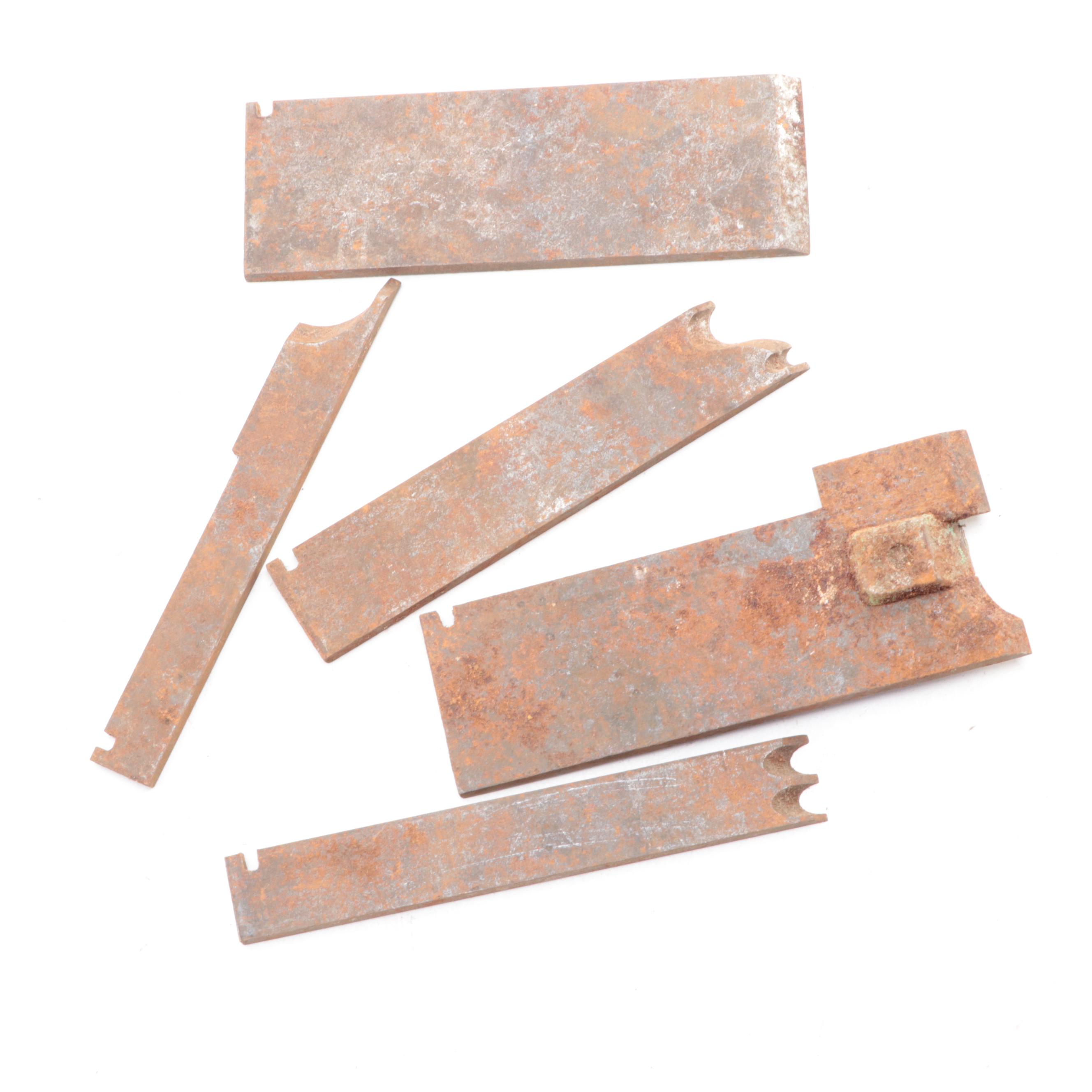 Stanley Adjustable Plow Plane With Hand Drills, Calipers, Rasps and Plane Blades