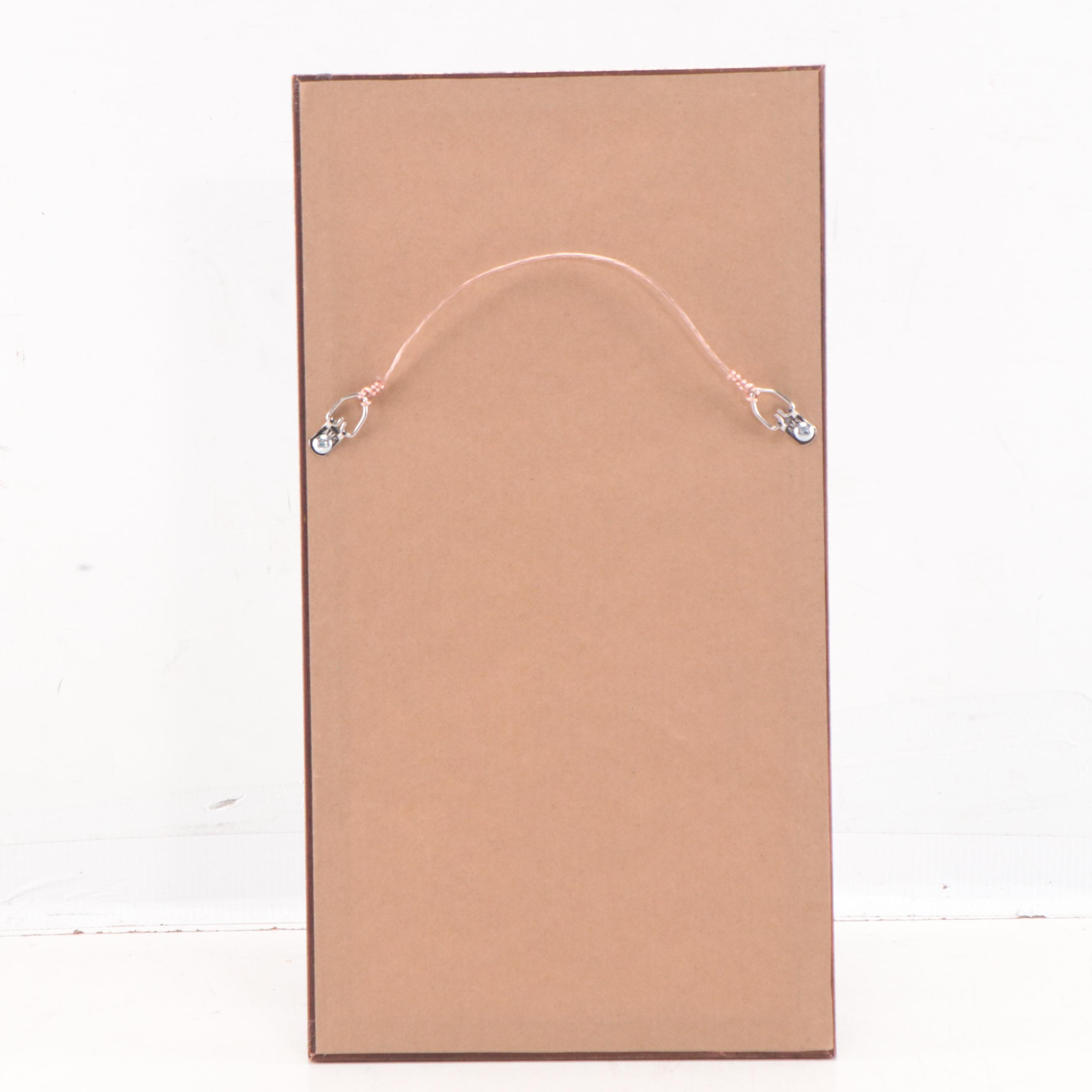 Old Crow Bourbon Whiskey Lithograph Advertisement, 1944