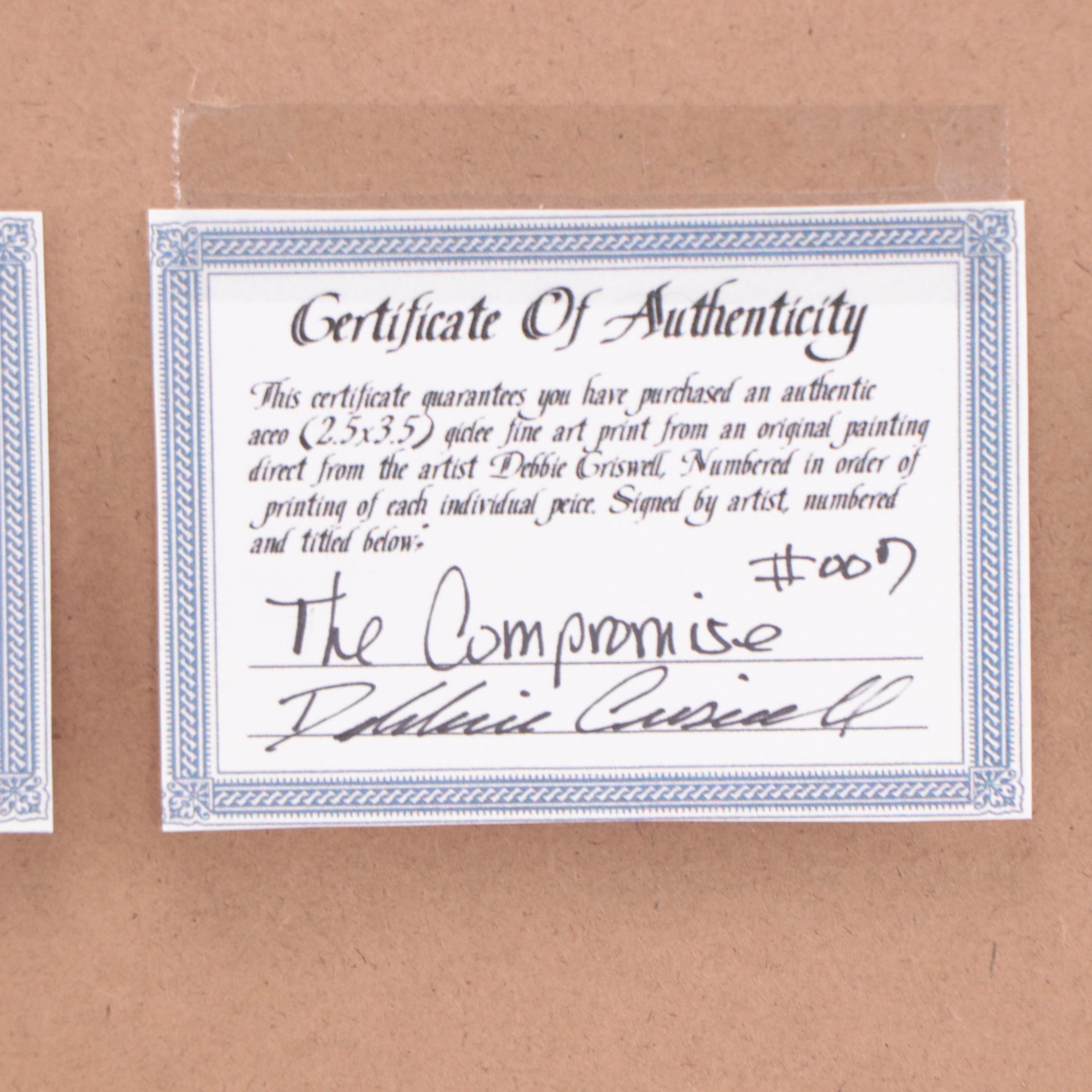 Debbie Criswell Folk Art Giclées of Sheep, 21st Century