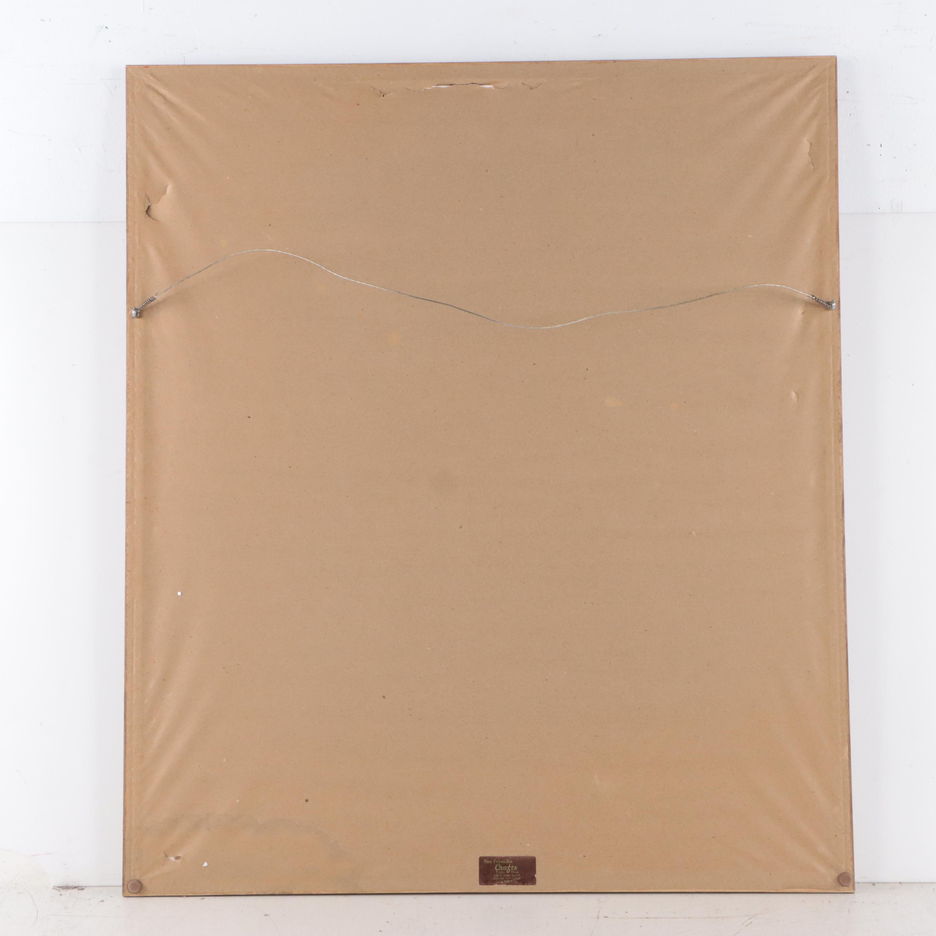 John Ruthven Offset Lithograph "Shawnee Indian"