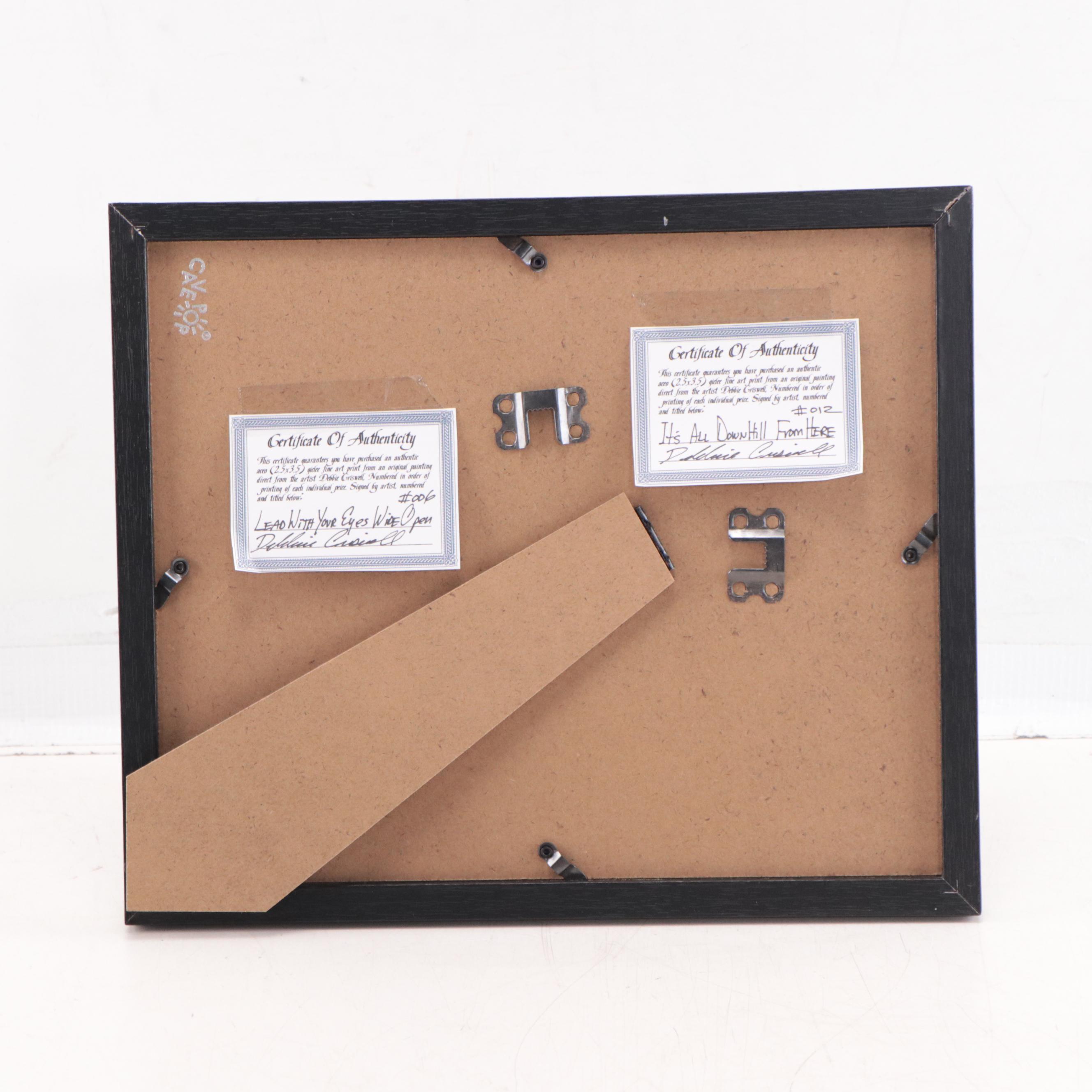 Debbie Criswell Folk Art Giclées of Sheep, 21st Century