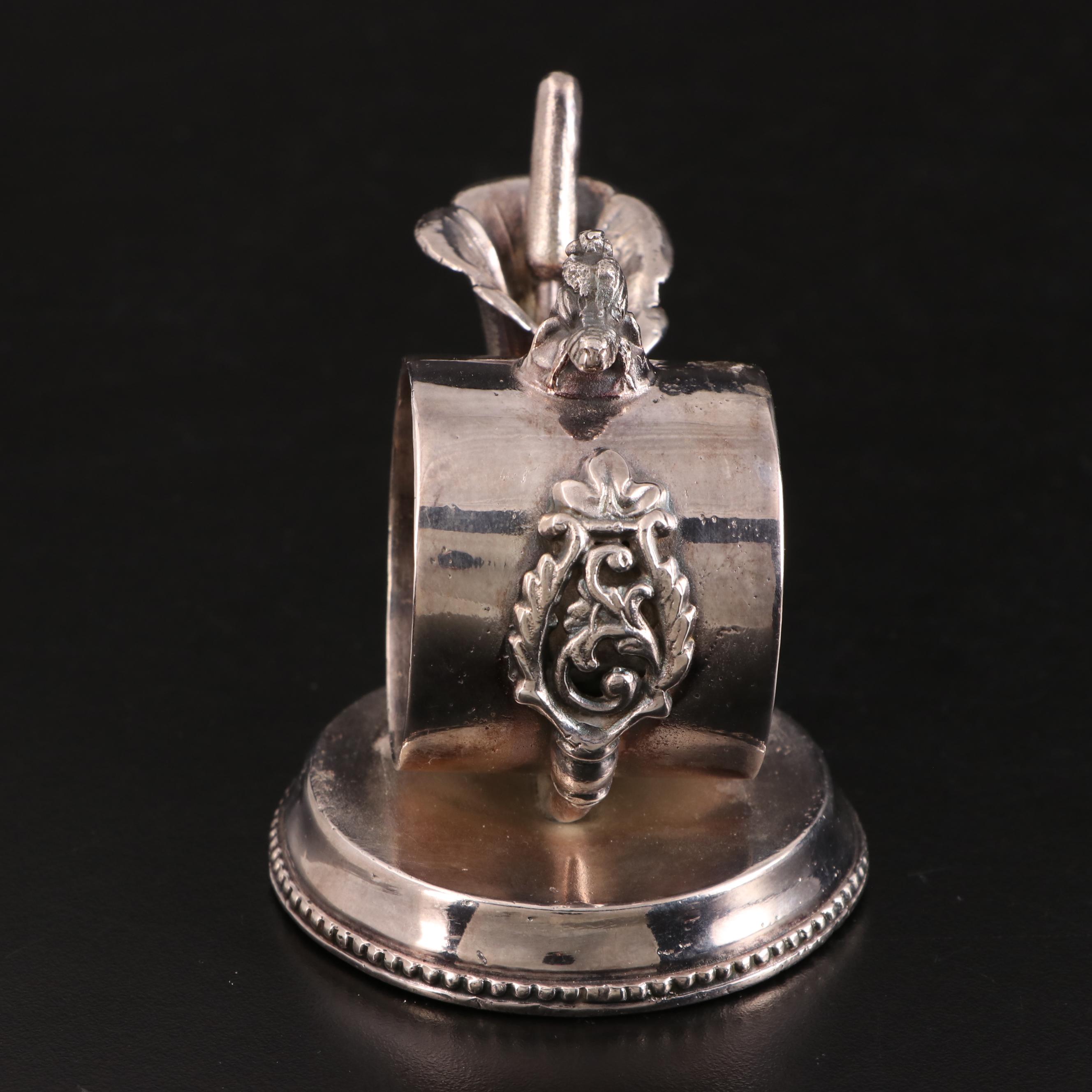 Derby Silver Co. with Smith & Co. and Other Silver Plate Napkin Rings