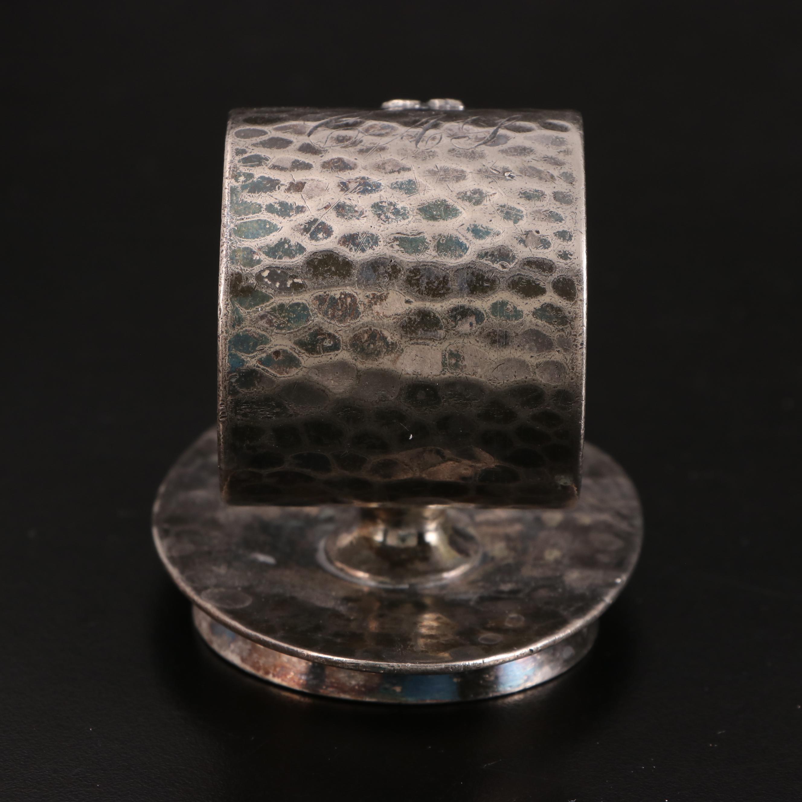 Derby Silver Co. with Smith & Co. and Other Silver Plate Napkin Rings