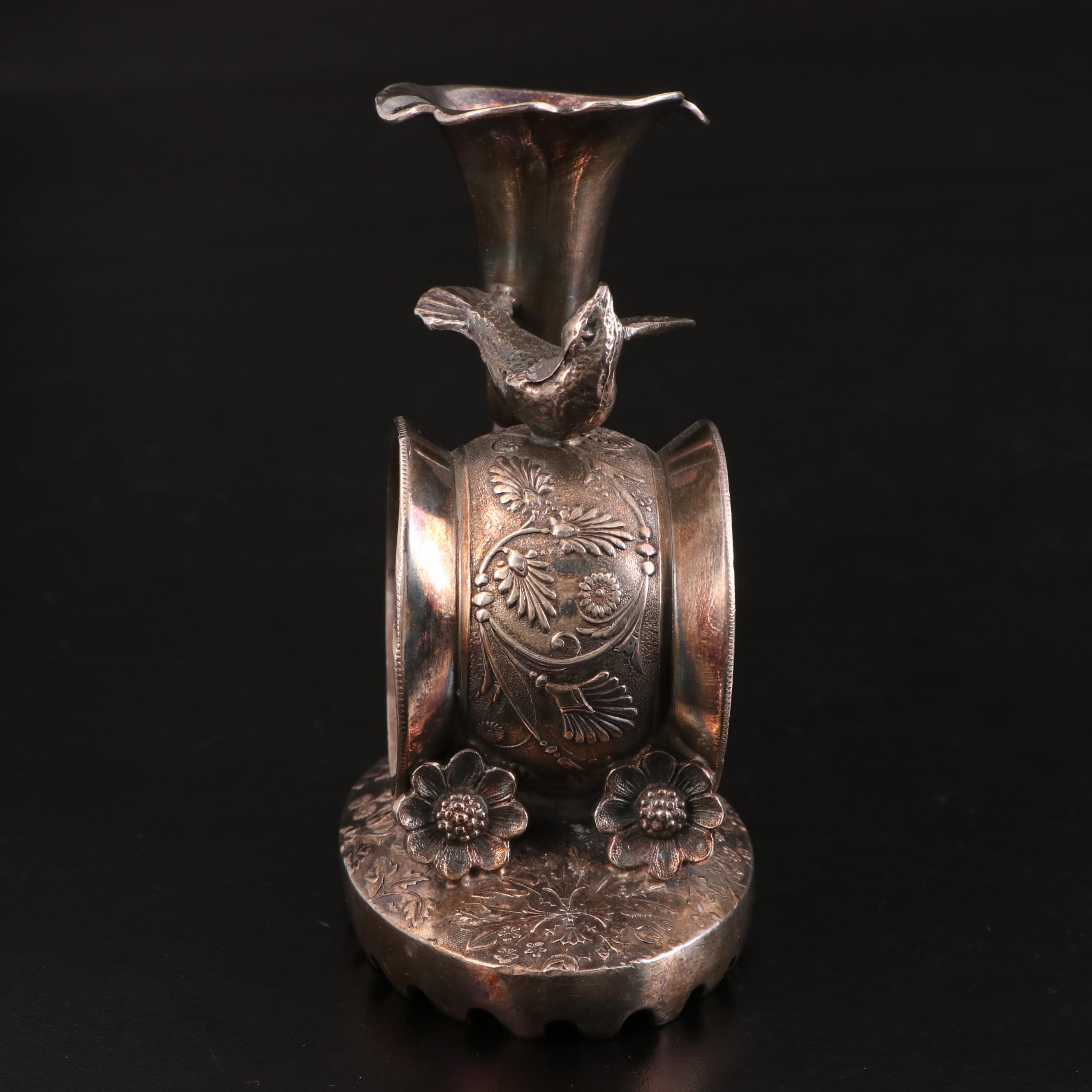 Derby Silver Co. with Smith & Co. and Other Silver Plate Napkin Rings