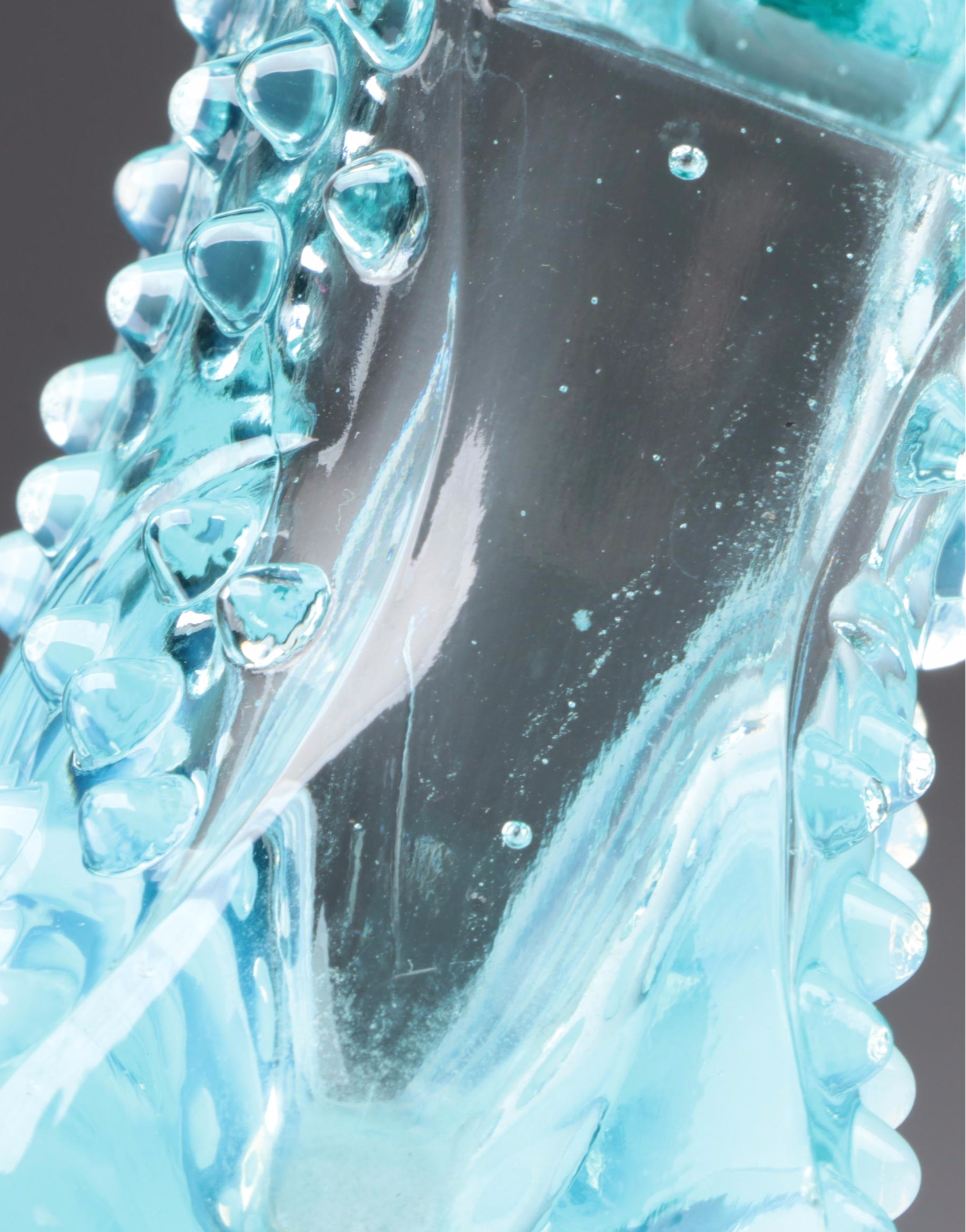 Fenton Hobnail Blue with Other Glass and Porcelain Shoe Figurines