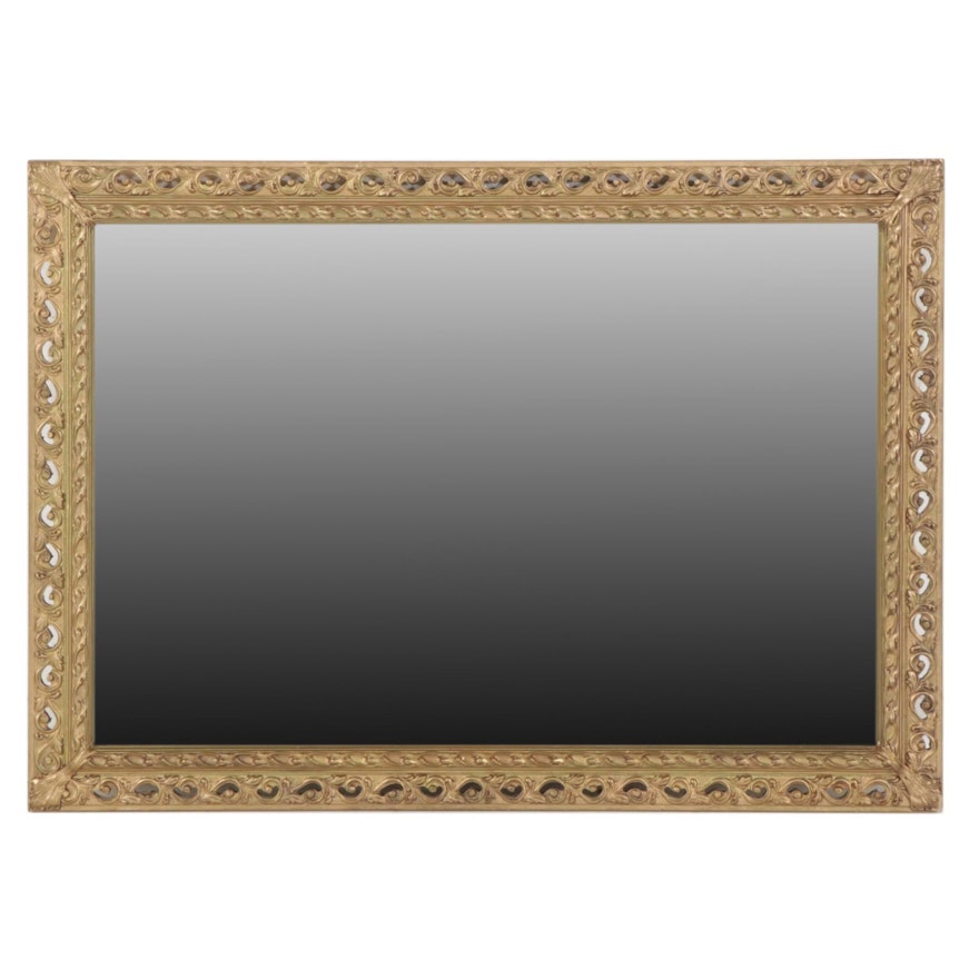 Giltwood and Composite Framed Wall Mirror