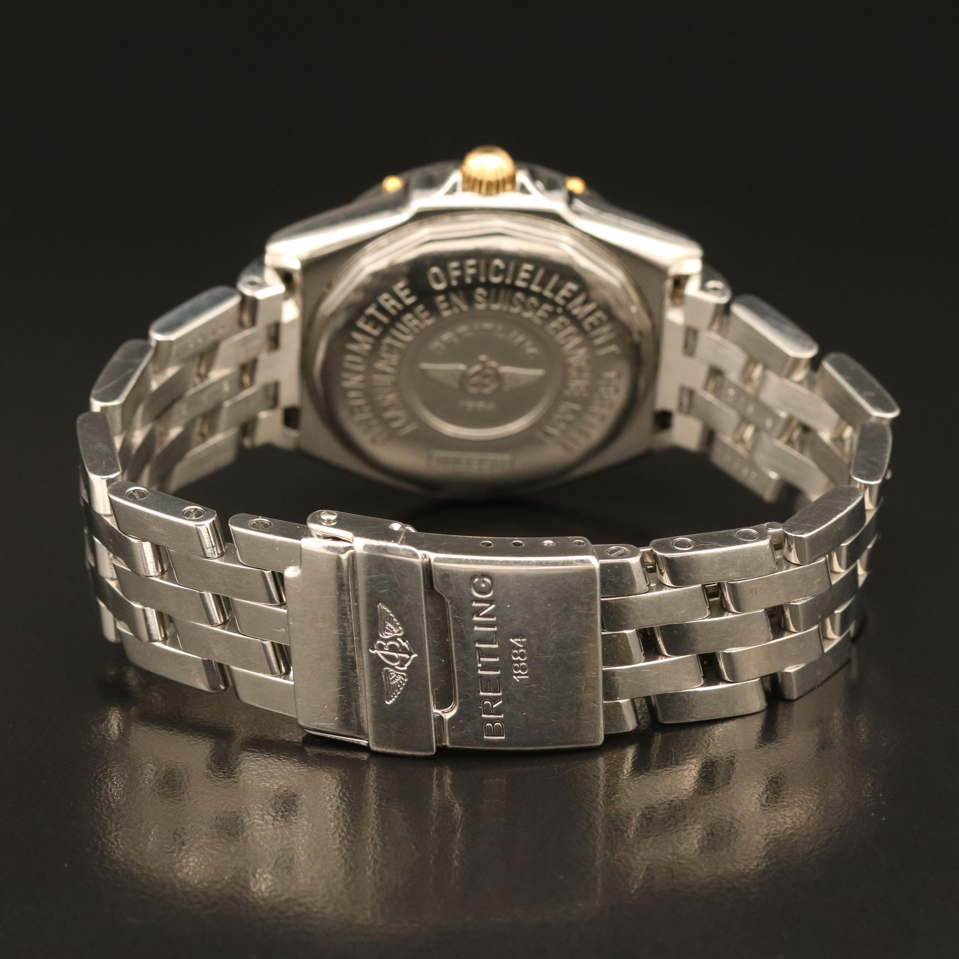 Breitling 18K and Stainless Steel Watch