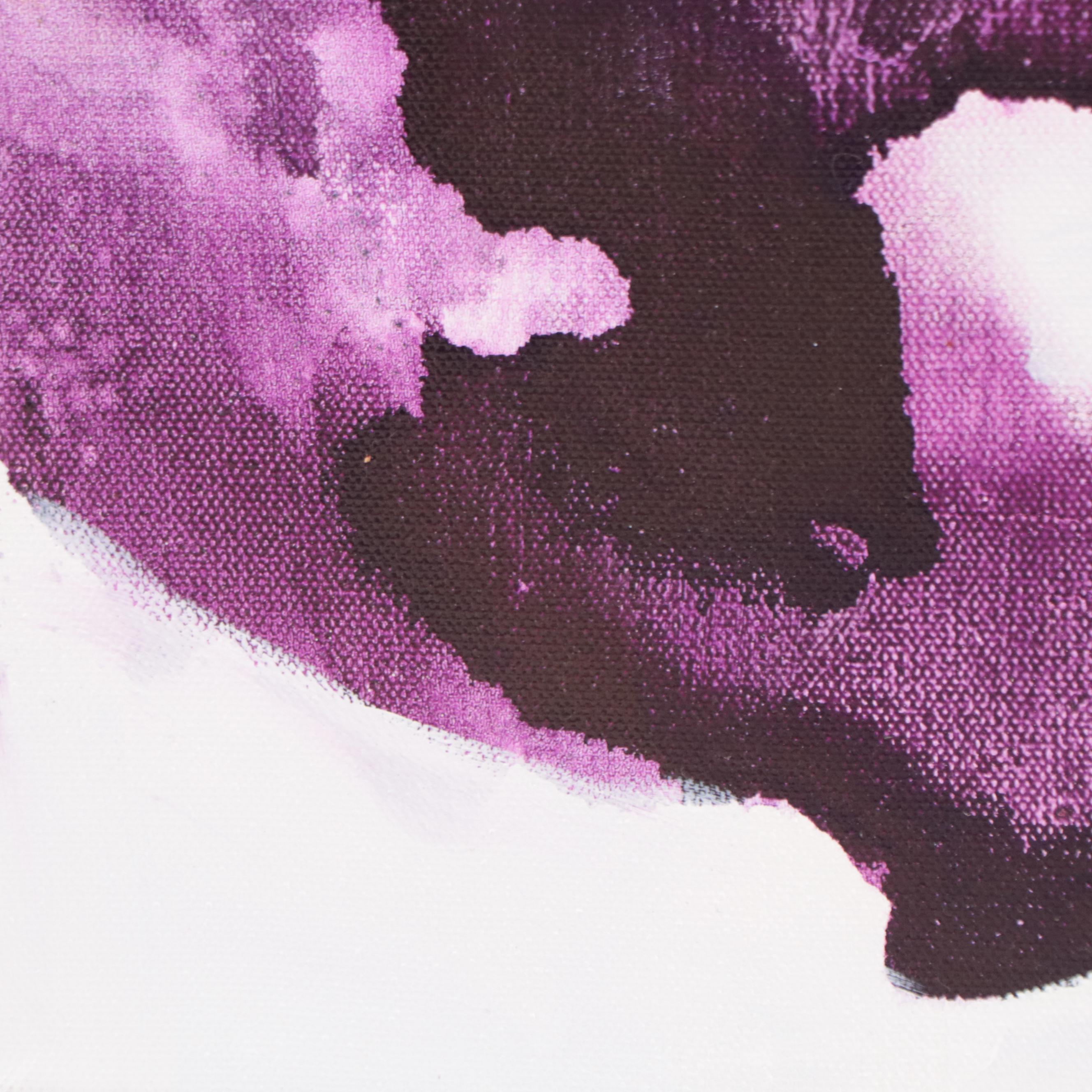 Milagros Pongo Abstract Mixed Media Painting "Life in Dream," 21st Century