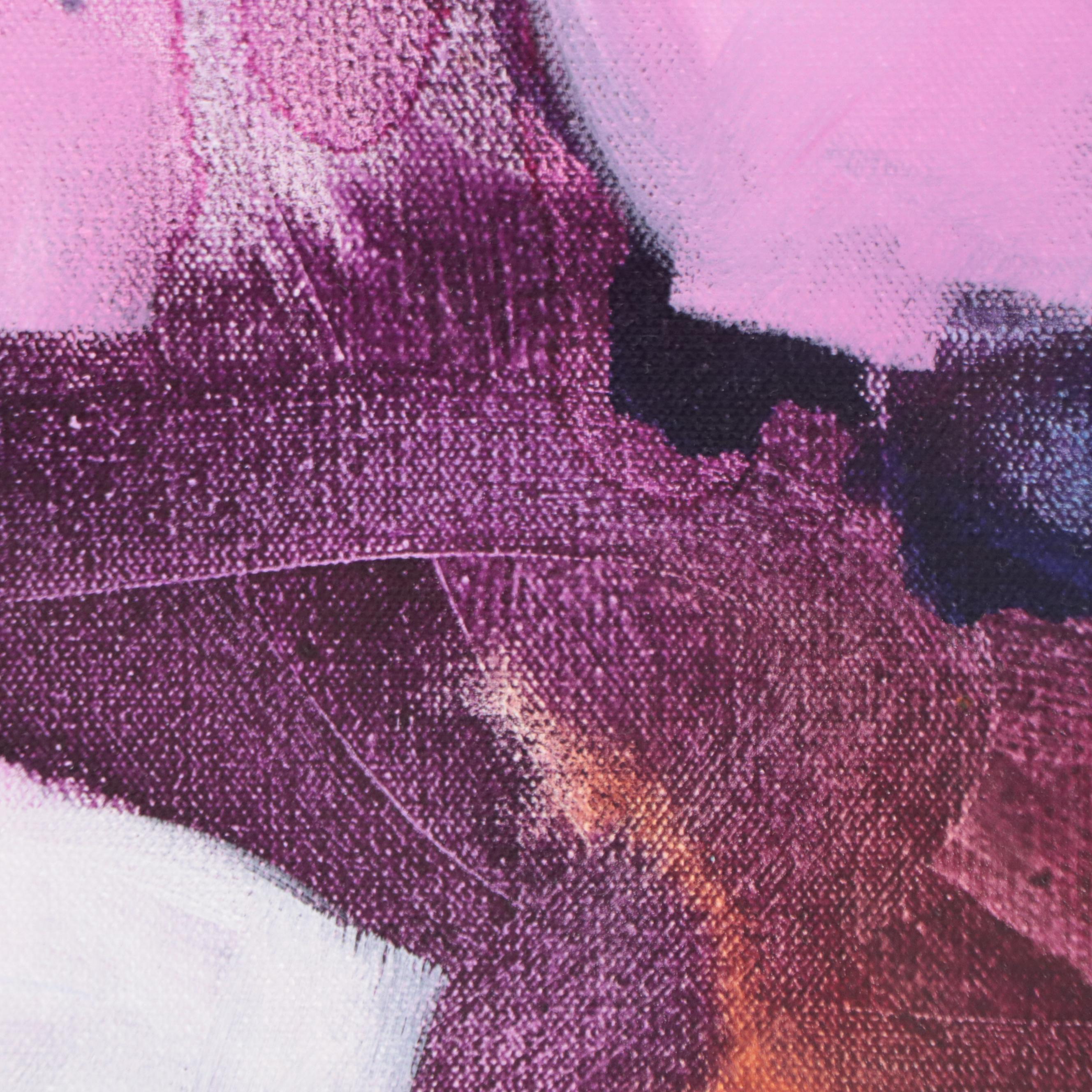 Milagros Pongo Abstract Mixed Media Painting "Life in Dream," 21st Century