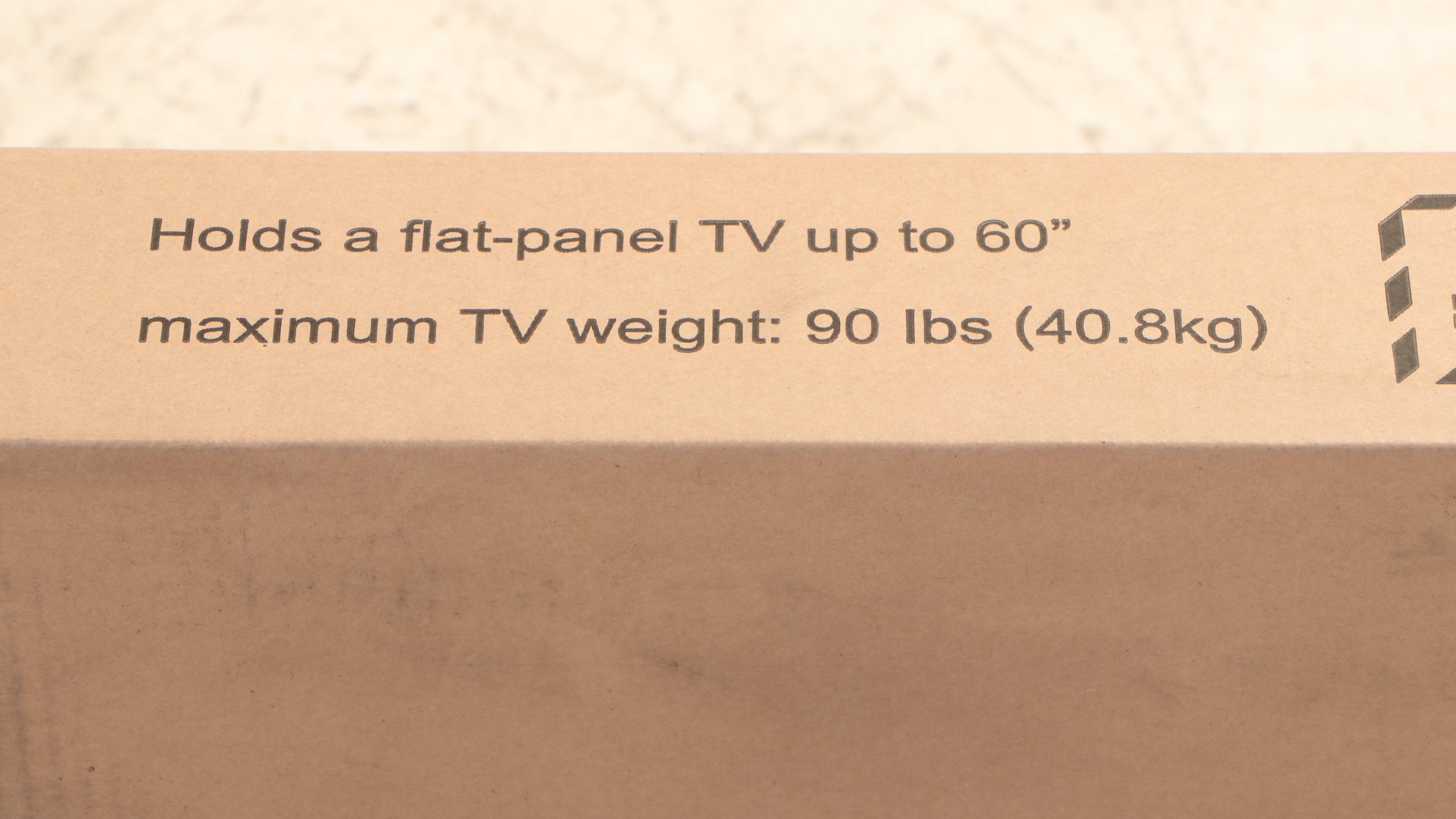 Industrial Style 60" TV Stand in Espresso Finish