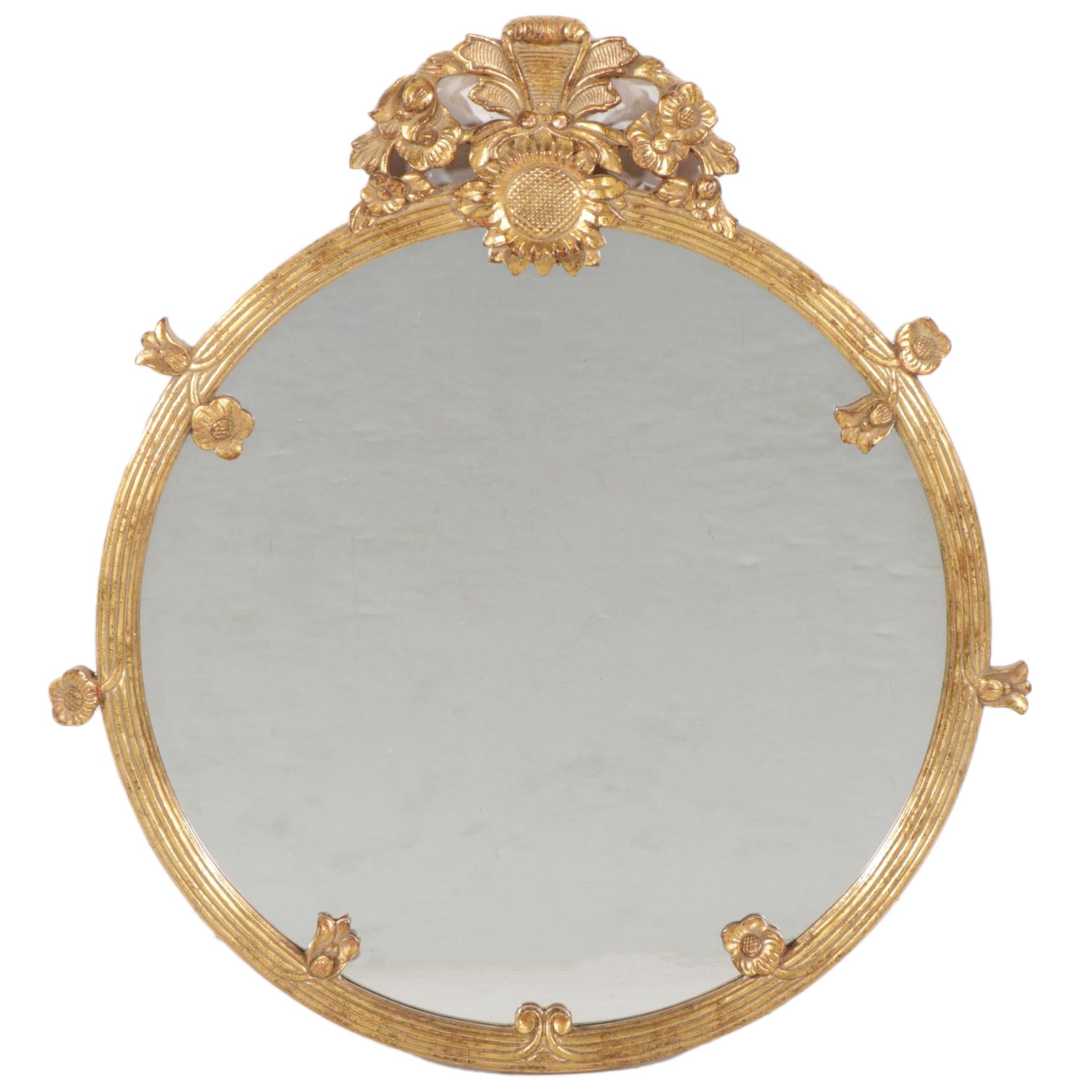 Robert-Grace Federal Style Gilt Composite Wall Mirror