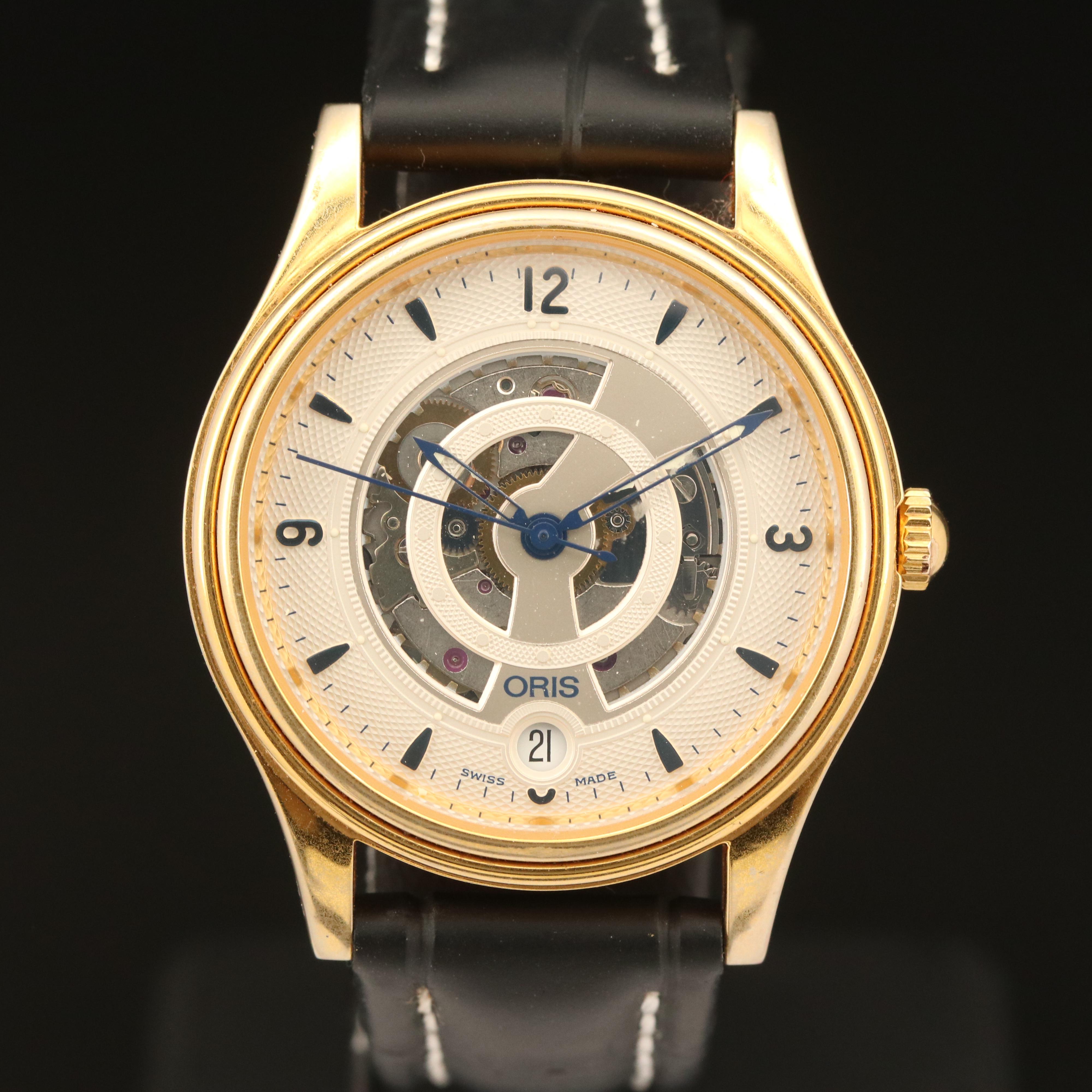 Oris Artelier Skeleton Automatic Watch