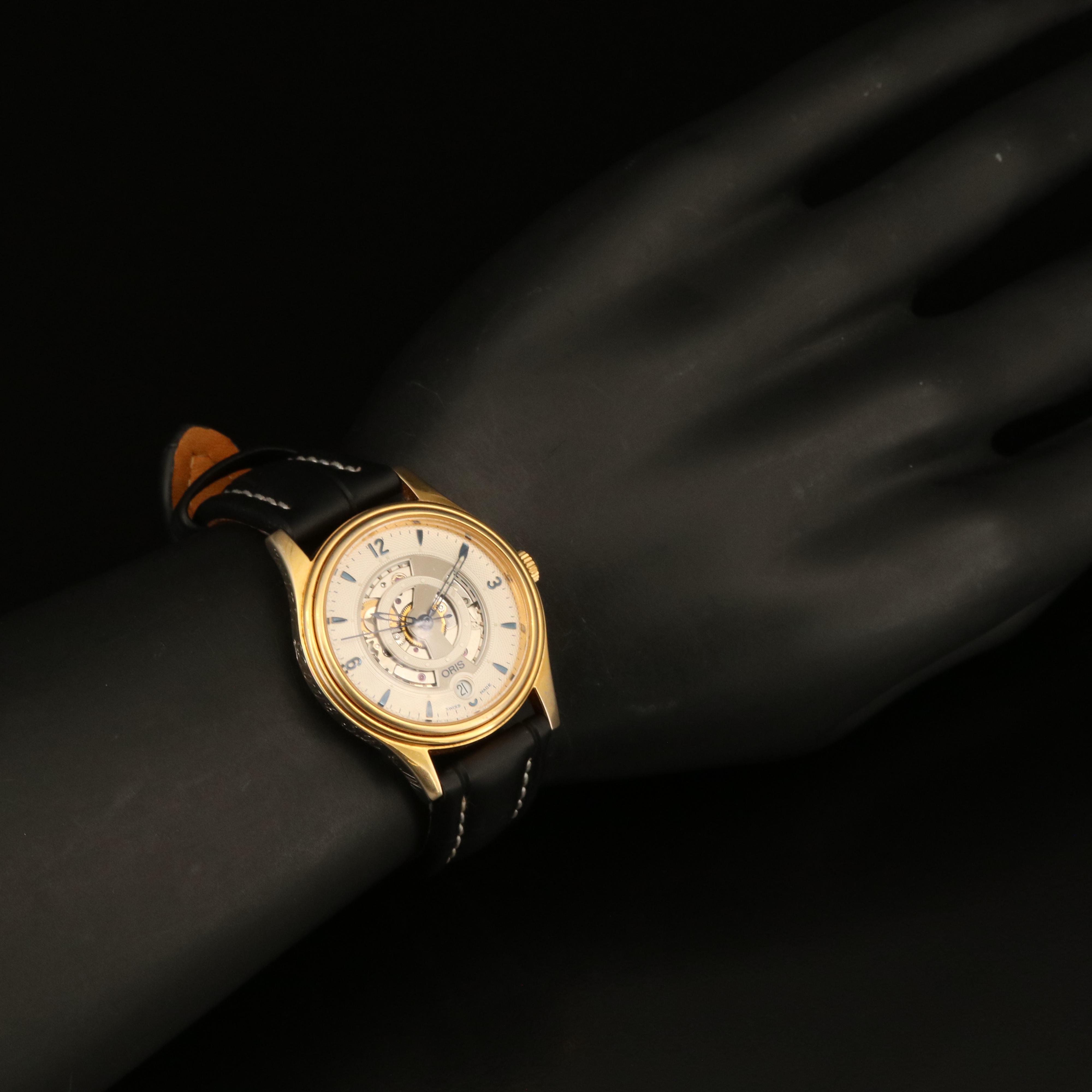 Oris Artelier Skeleton Automatic Watch