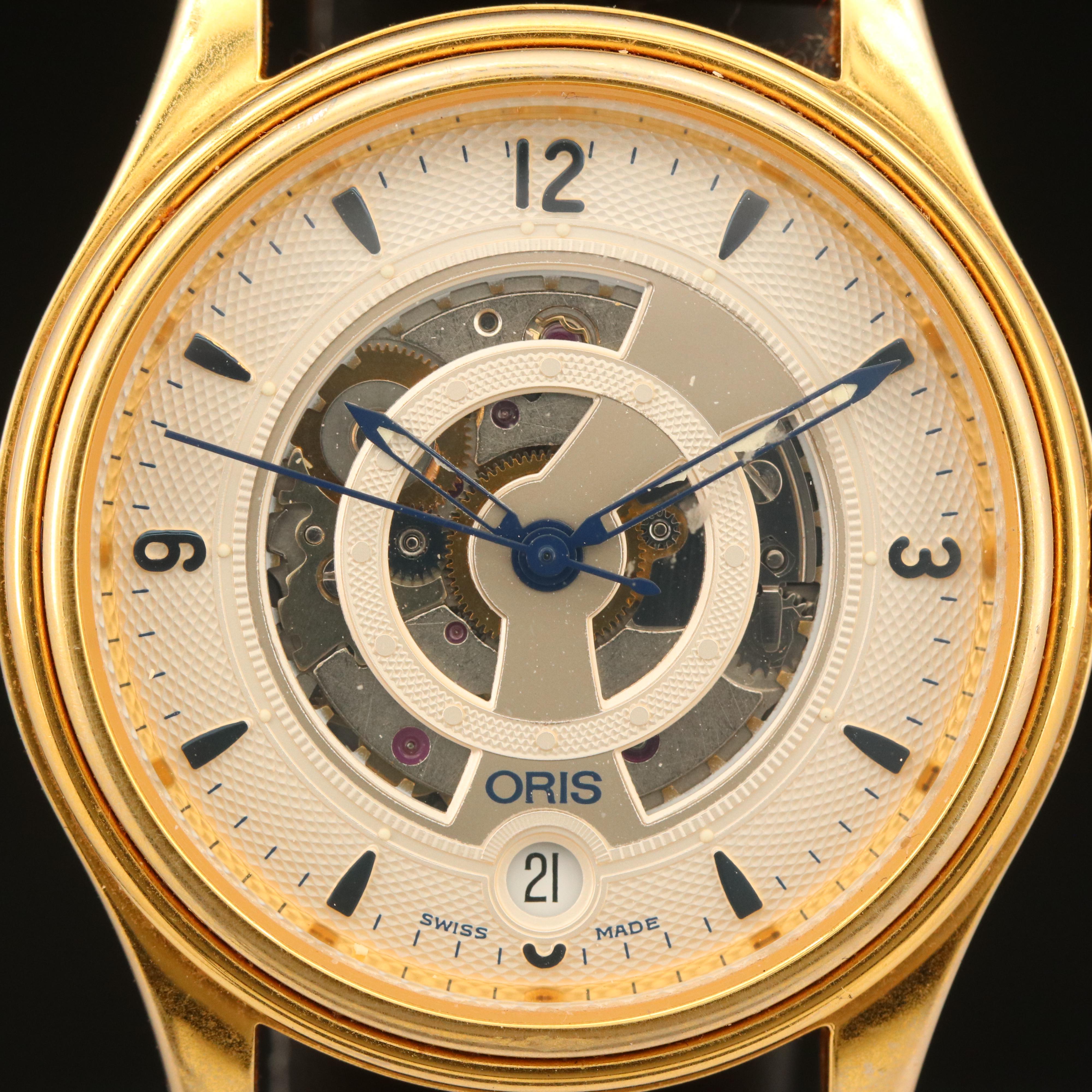 Oris Artelier Skeleton Automatic Watch